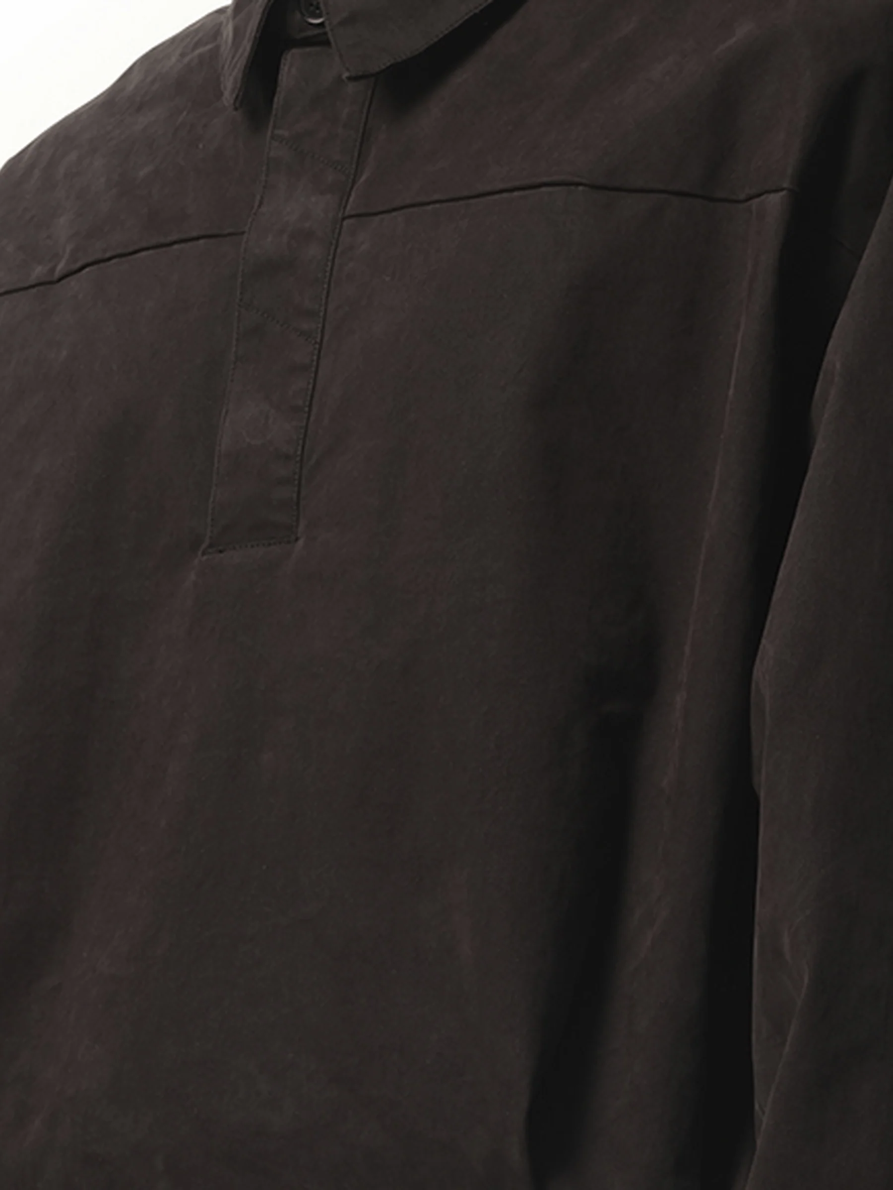 Ana Overshirt in Black - Image 3