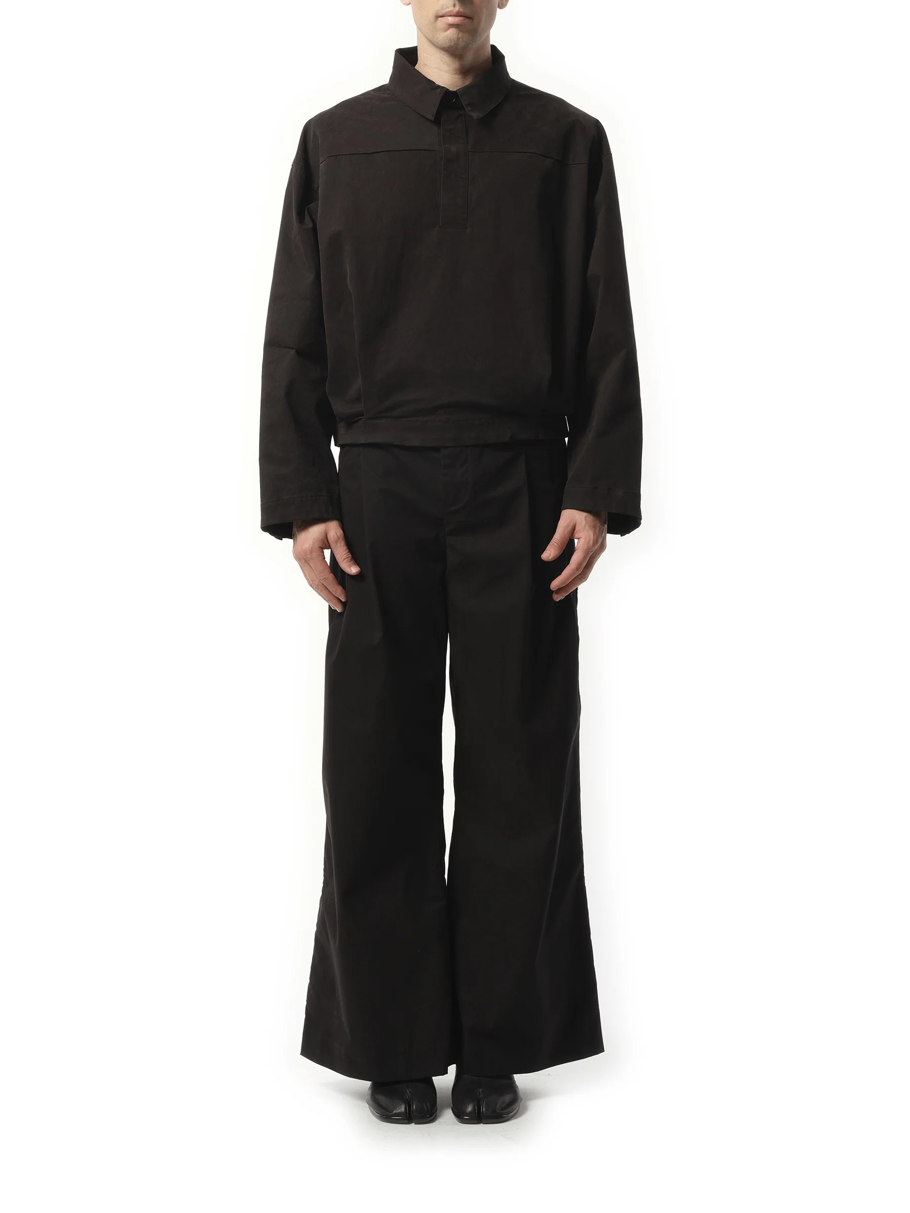 Ana Overshirt in Black - Image 4