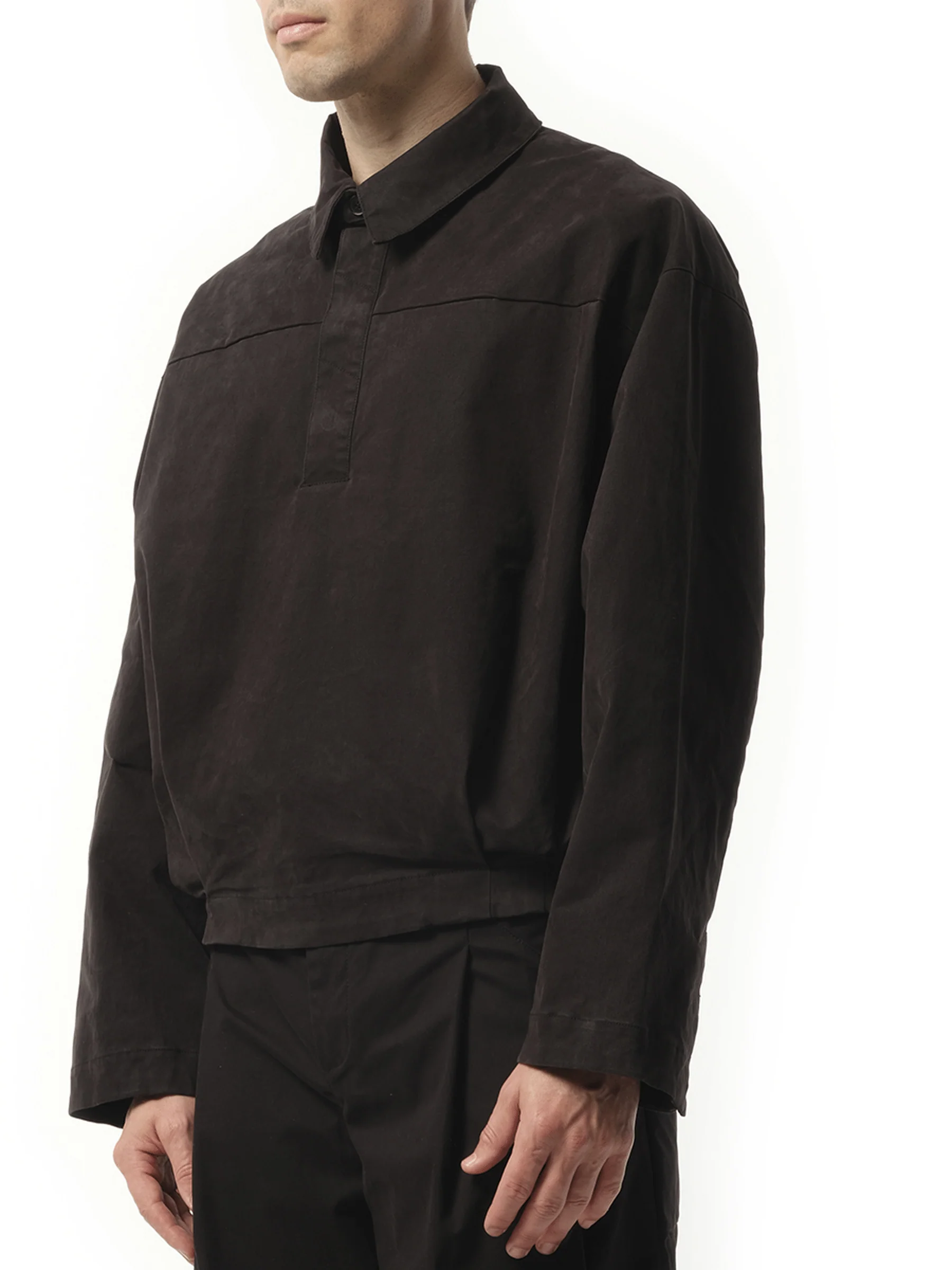 Ana Overshirt in Black - Image 5