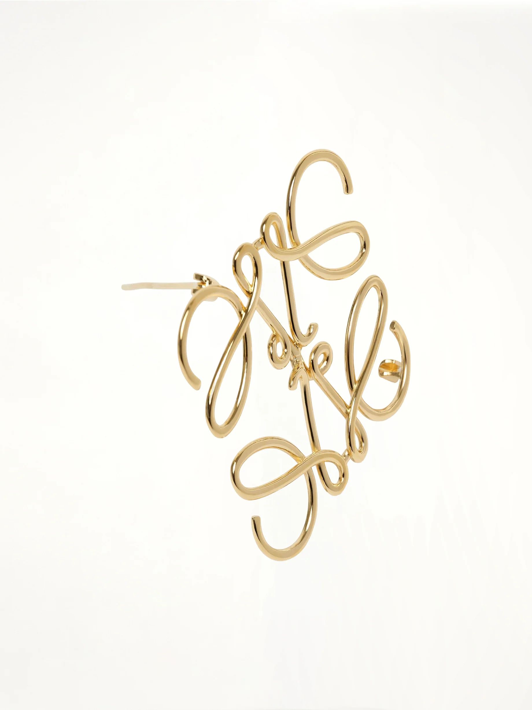Anagram Brooch in Gold - Image 2