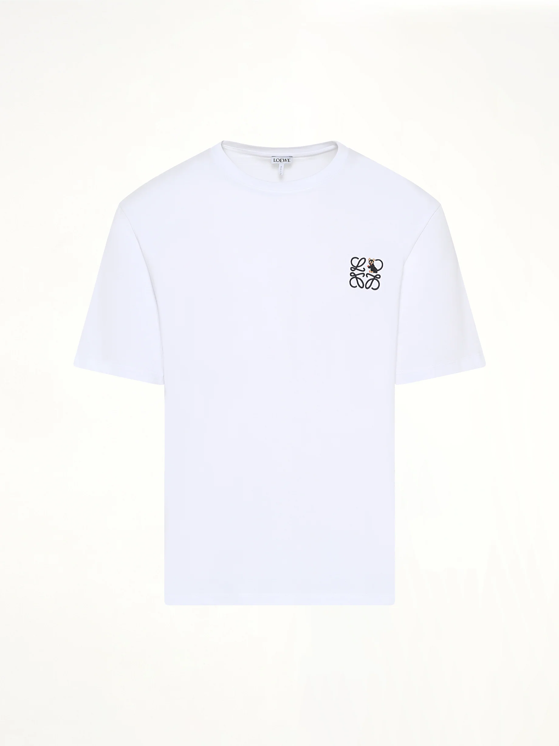 Anagram Cat T-Shirt in White - Image 2