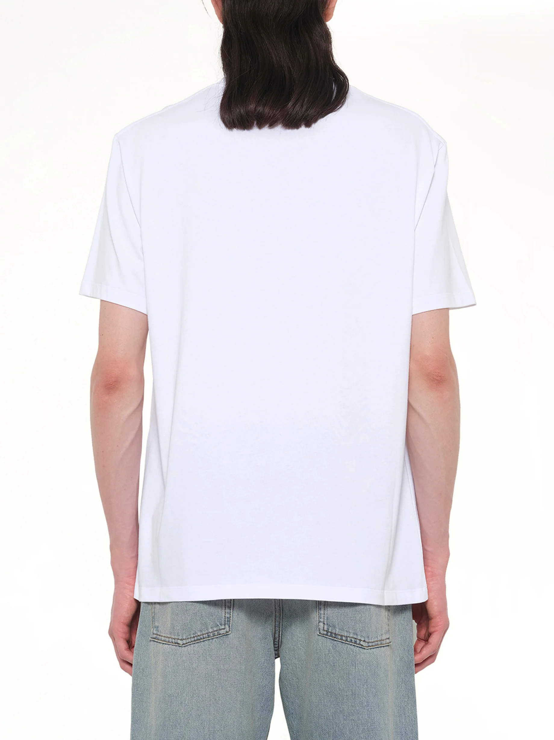 Anagram Cat T-Shirt in White - Image 5