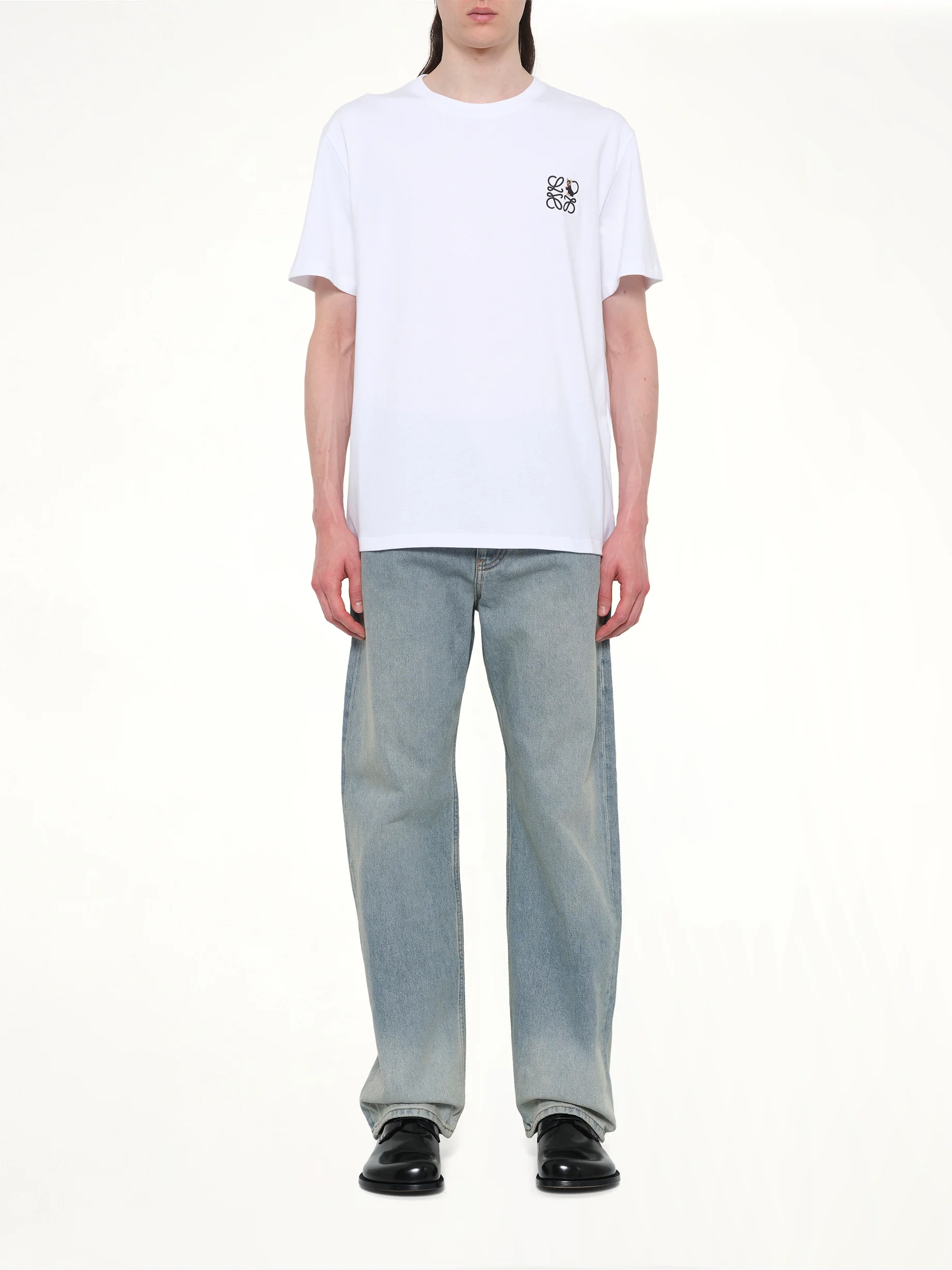 Anagram Cat T-Shirt in White - Image 7