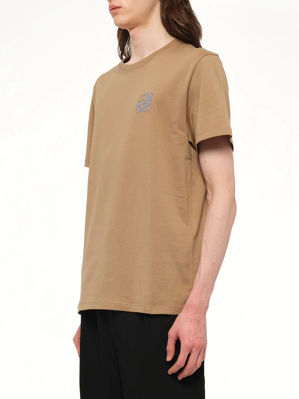Anagram Logo T-Shirt in Camel - Image 3