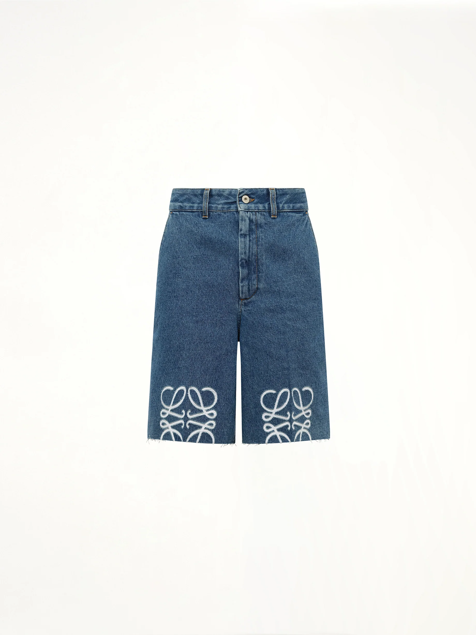 Anagram Shorts AF in Jeans Blue - Image 2