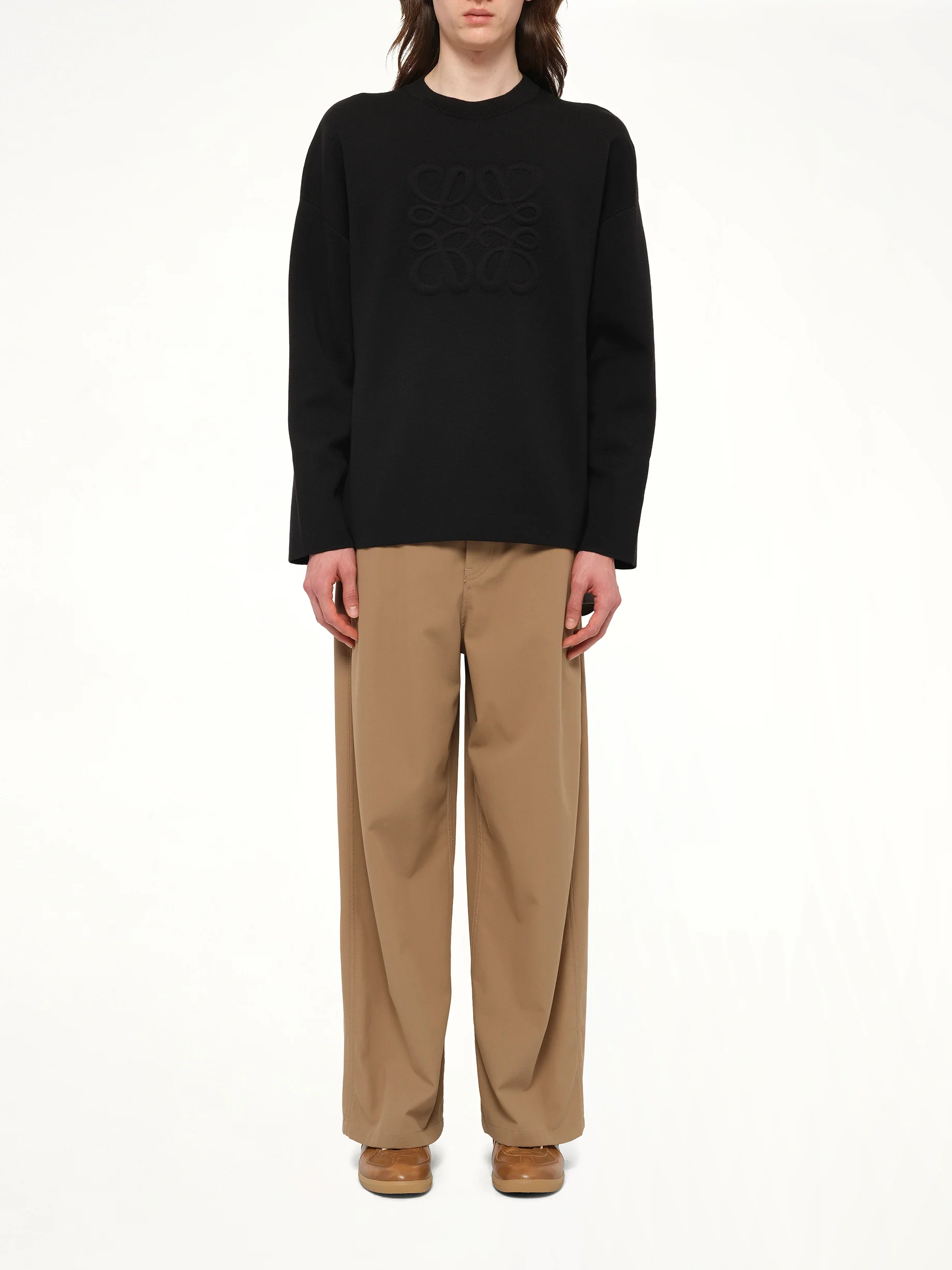 Anagram Sweater in Black - Image 7