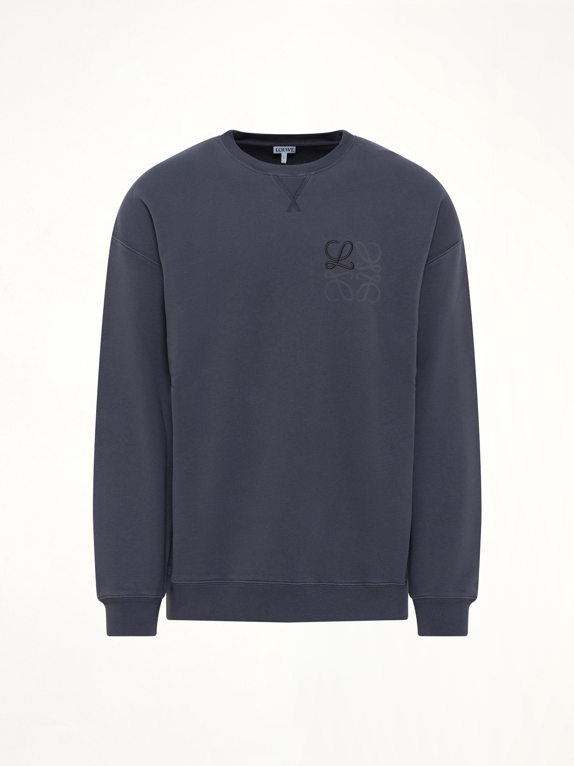 Anagram Sweatshirt in Indigo Blue - Image 2
