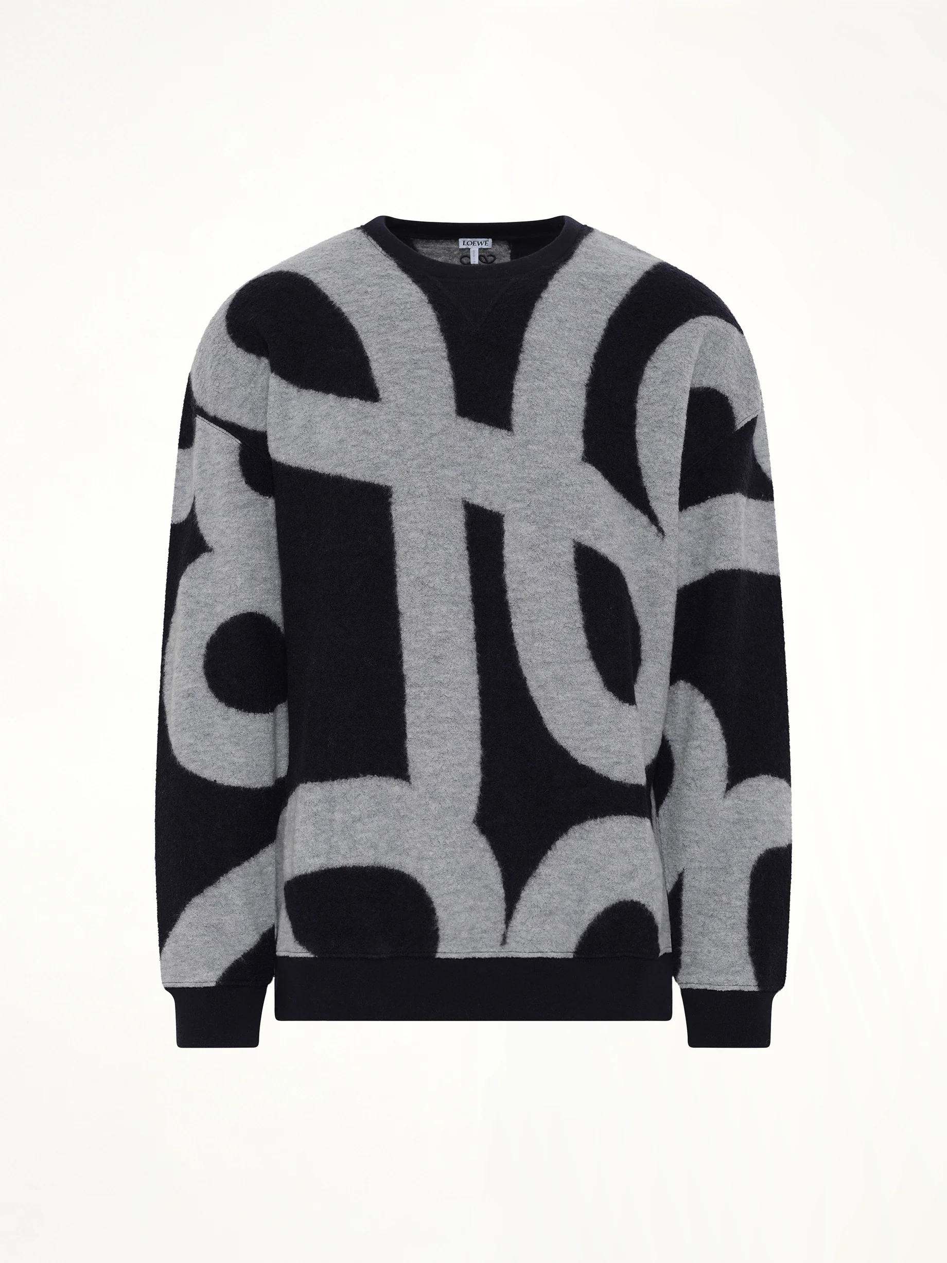Anagram Sweatshirt in Navy/Grey - Image 2