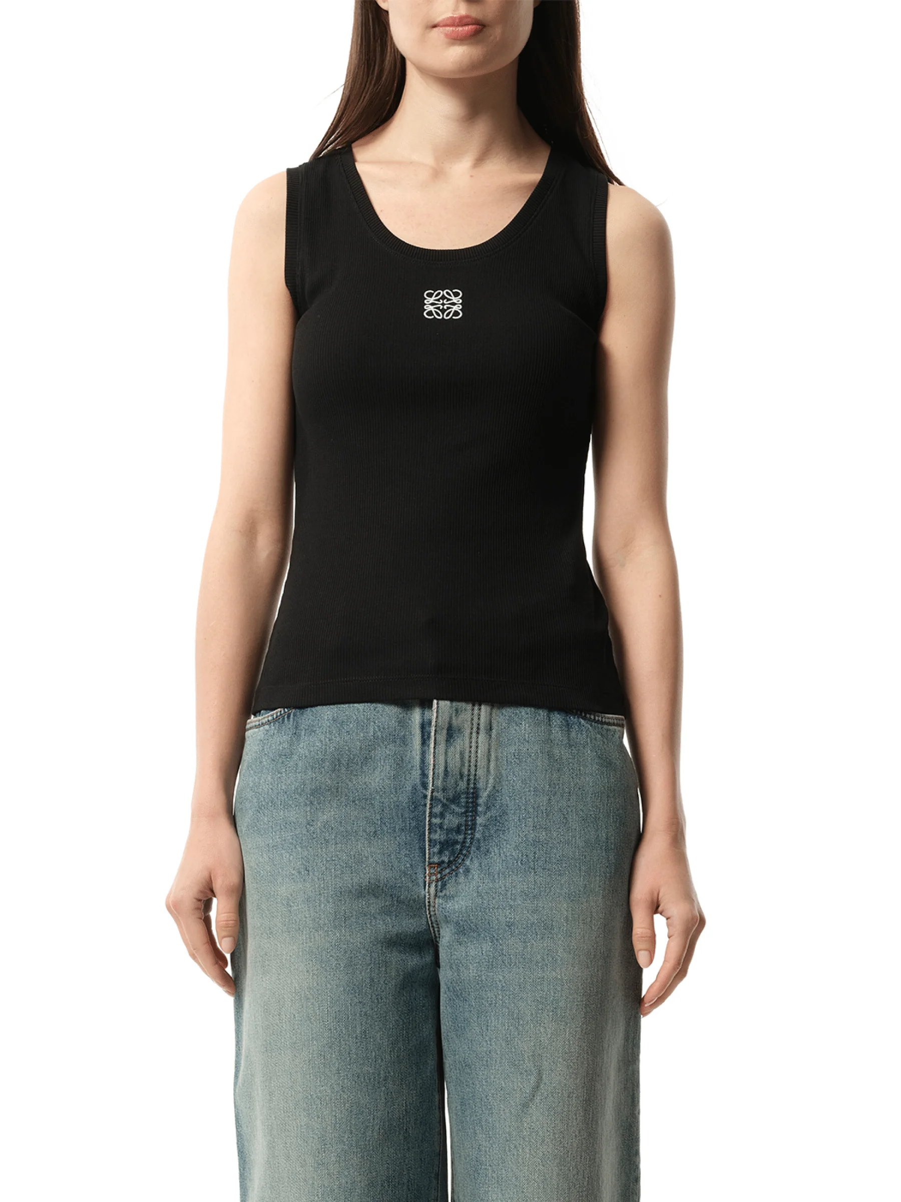 Anagram Tanktop in Black