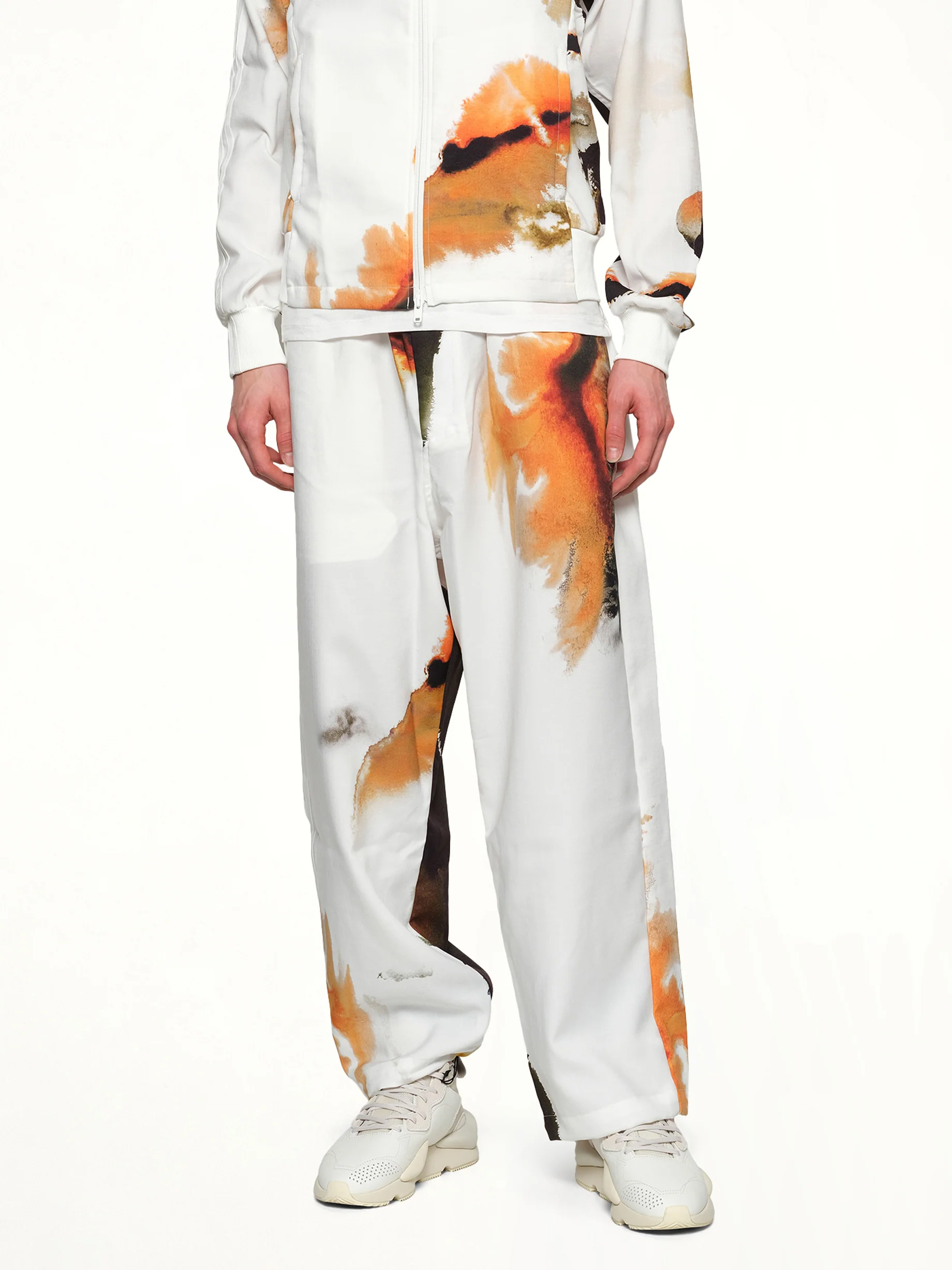Aop Sport Uniform Track Pants in White - Image 6