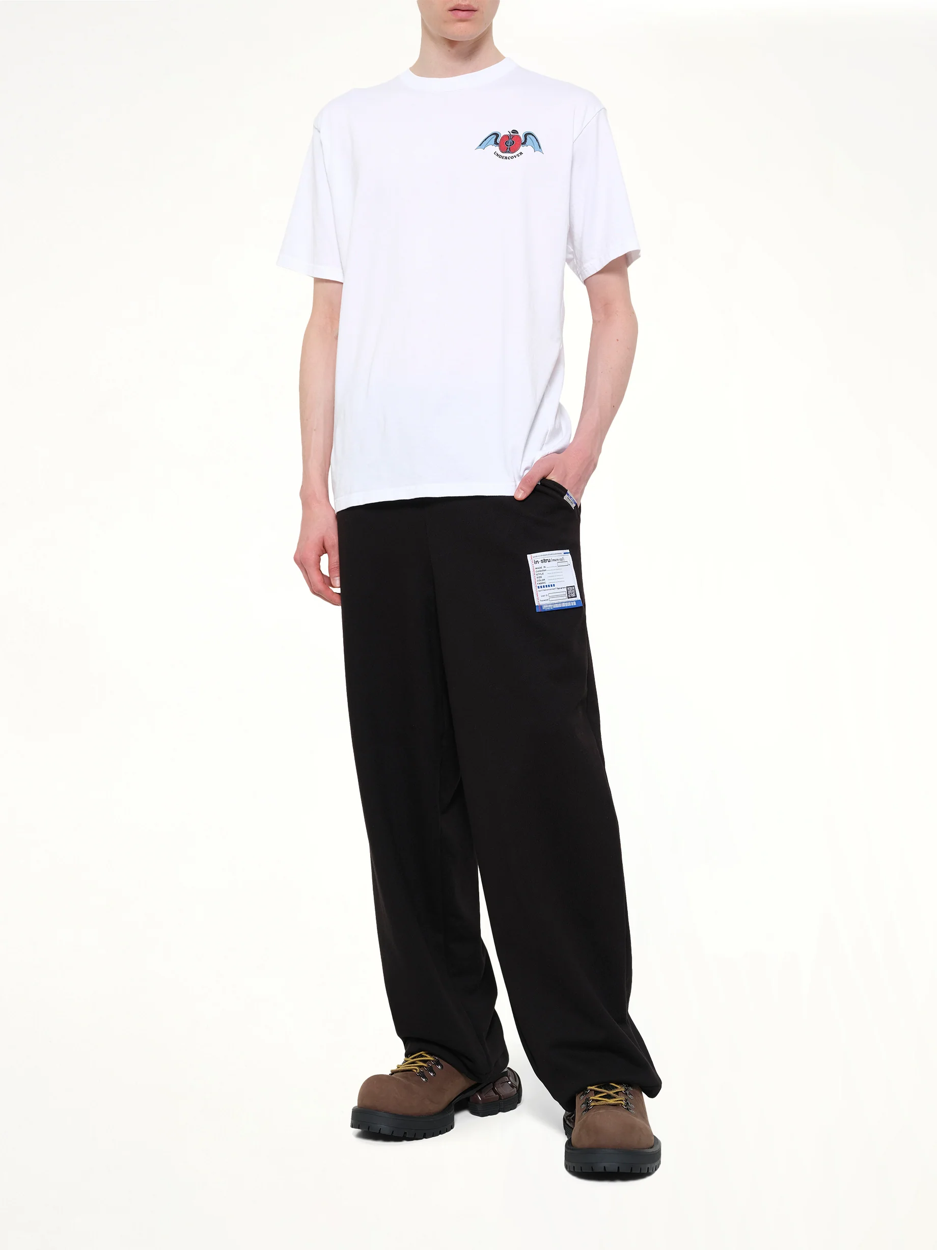 Apple Wings T-Shirt in White - Image 4