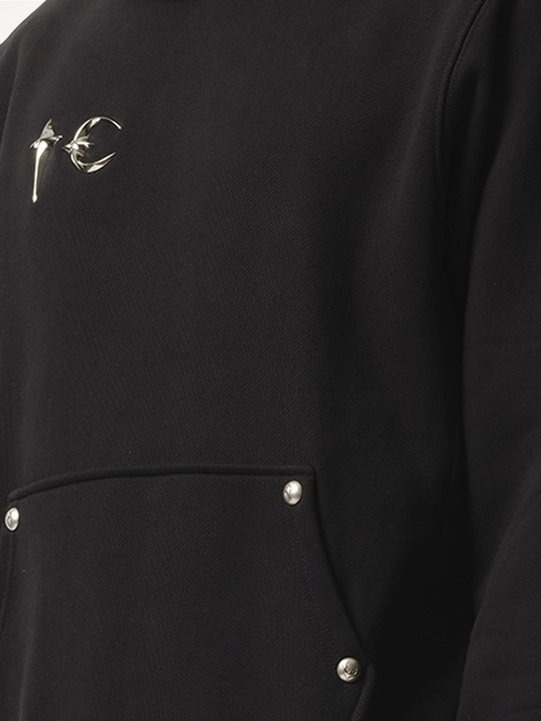Armor Hoodie in Black - Image 3