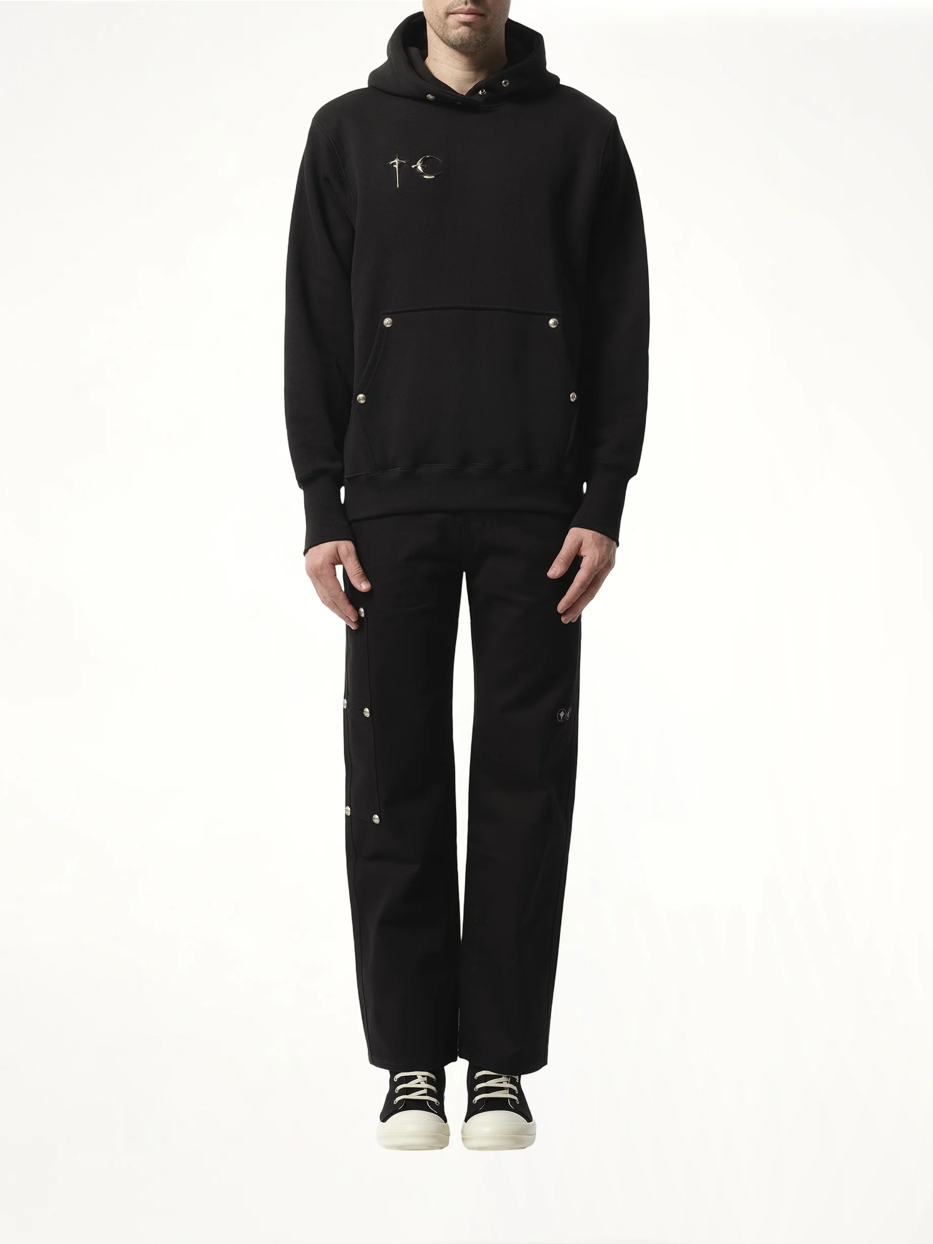 Armor Hoodie in Black - Image 4