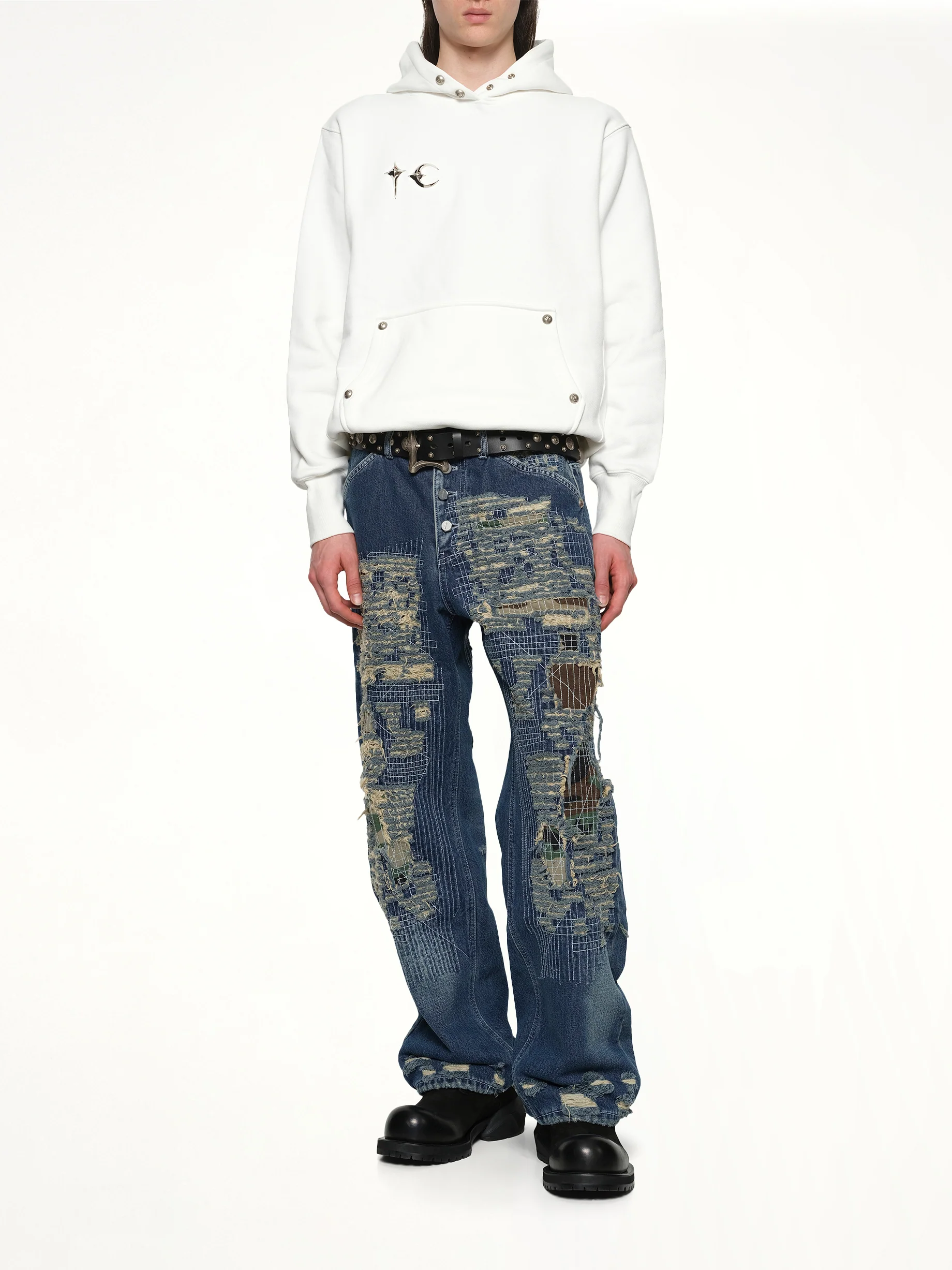 Armor Hoodie in White - Image 4
