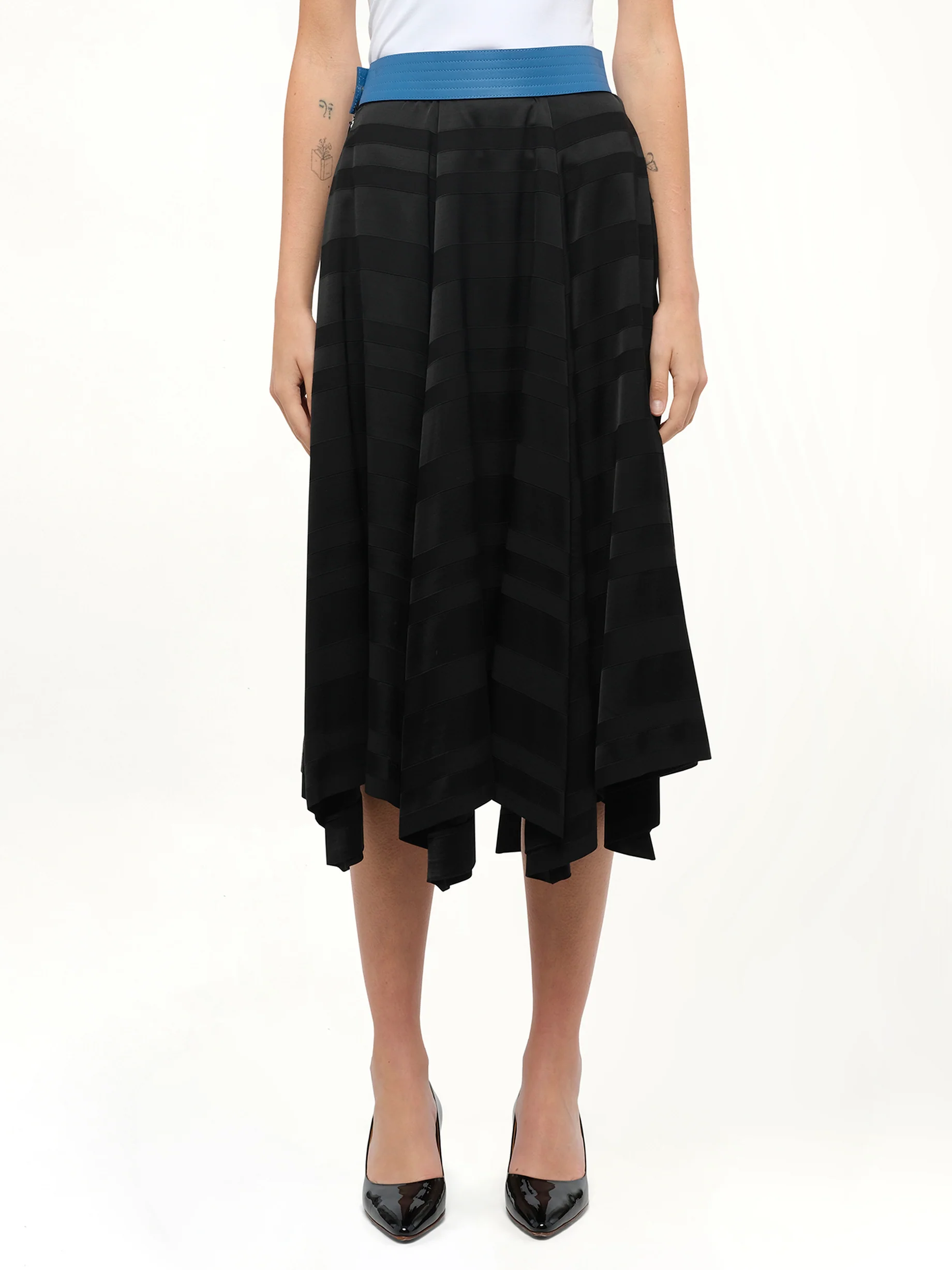 Asym Skirt in Black