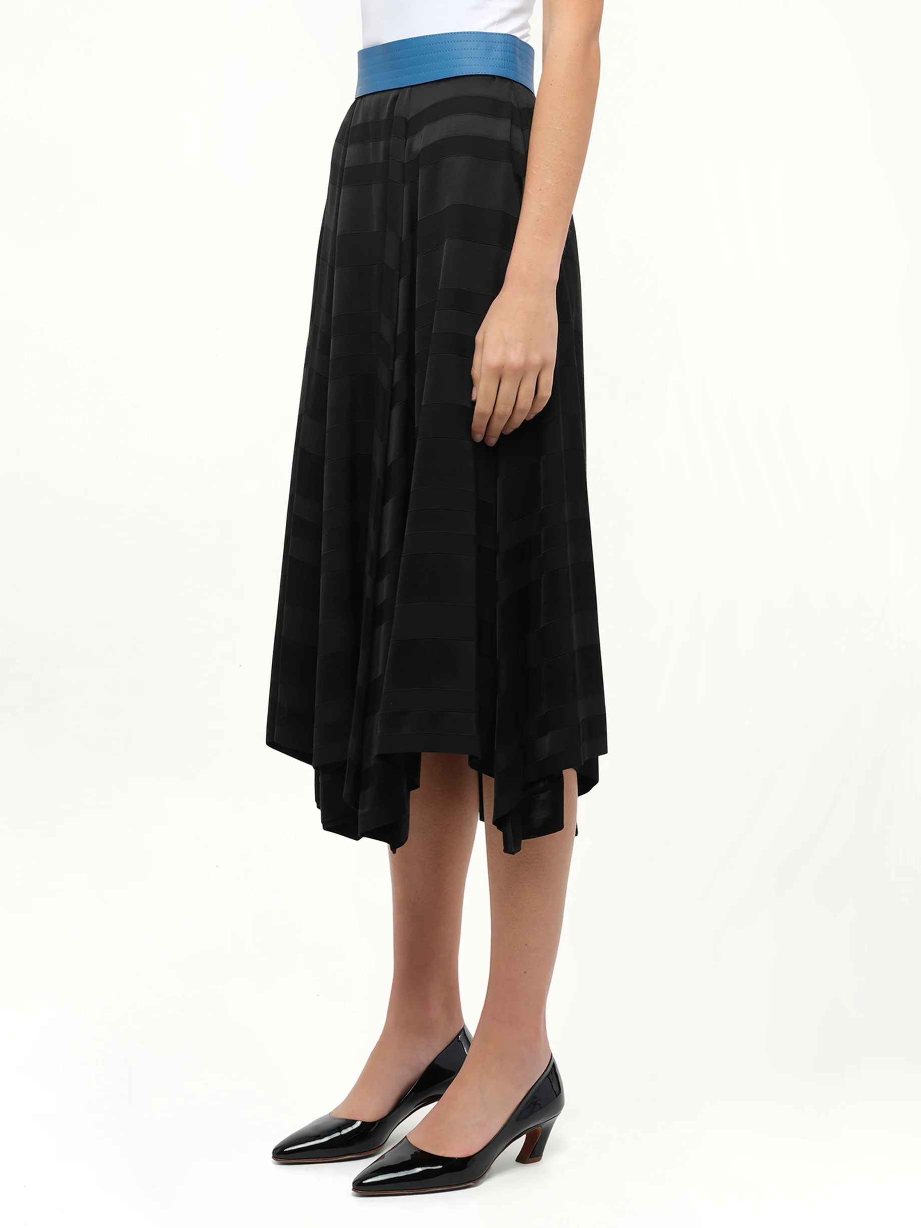 Asym Skirt in Black - Image 2