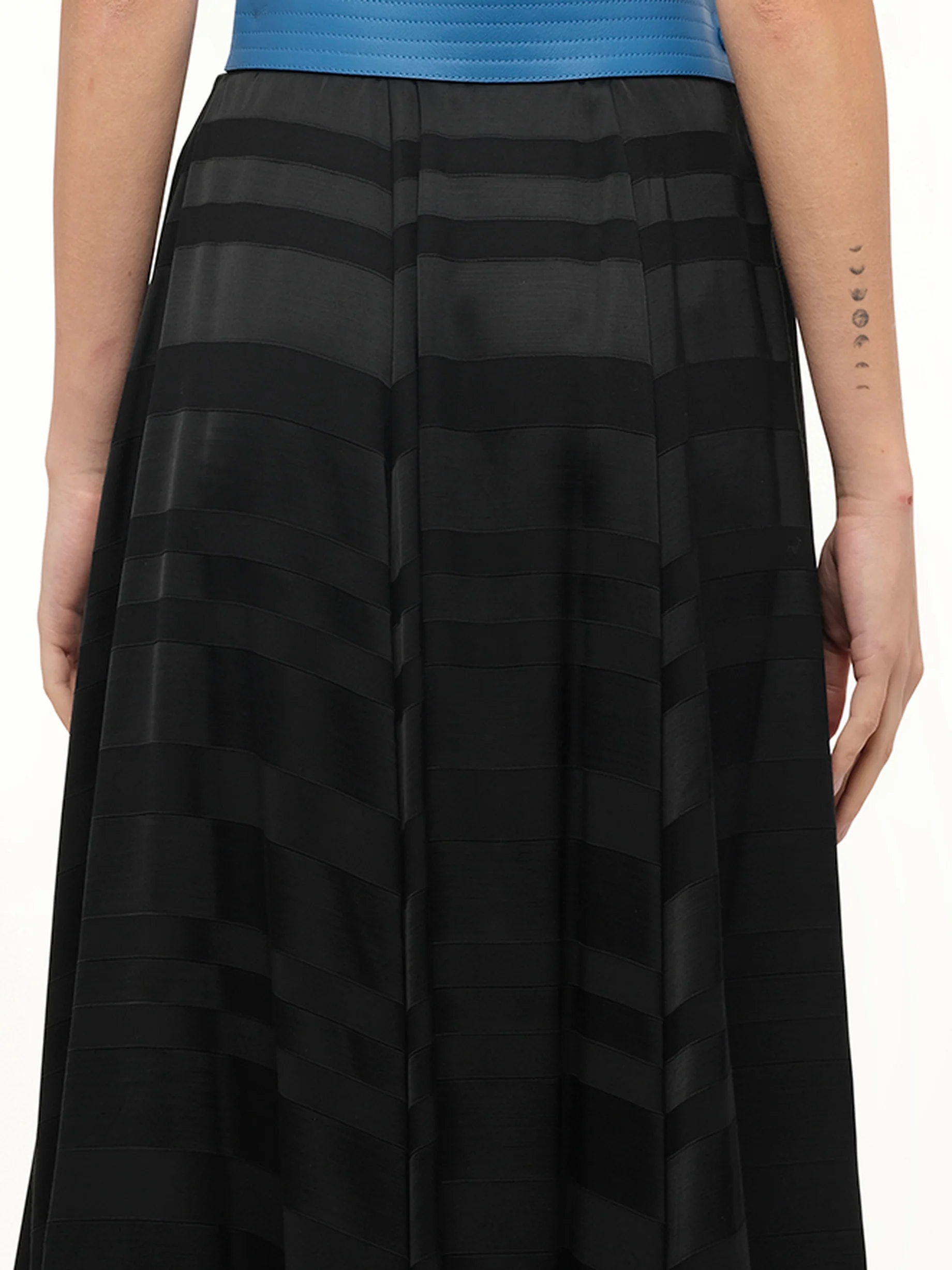 Asym Skirt in Black - Image 3