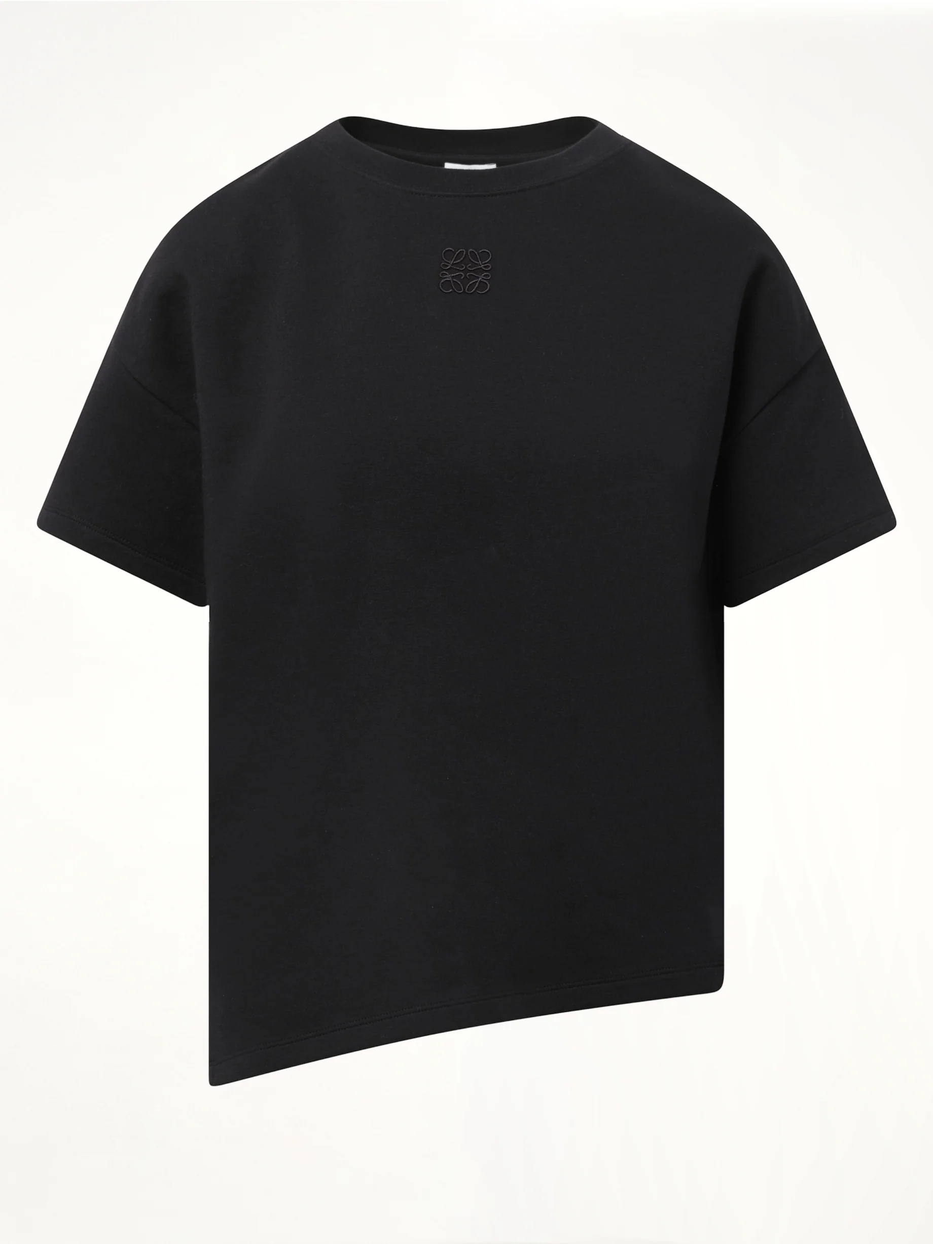 Asymmetric T-Shirt Black - Image 2