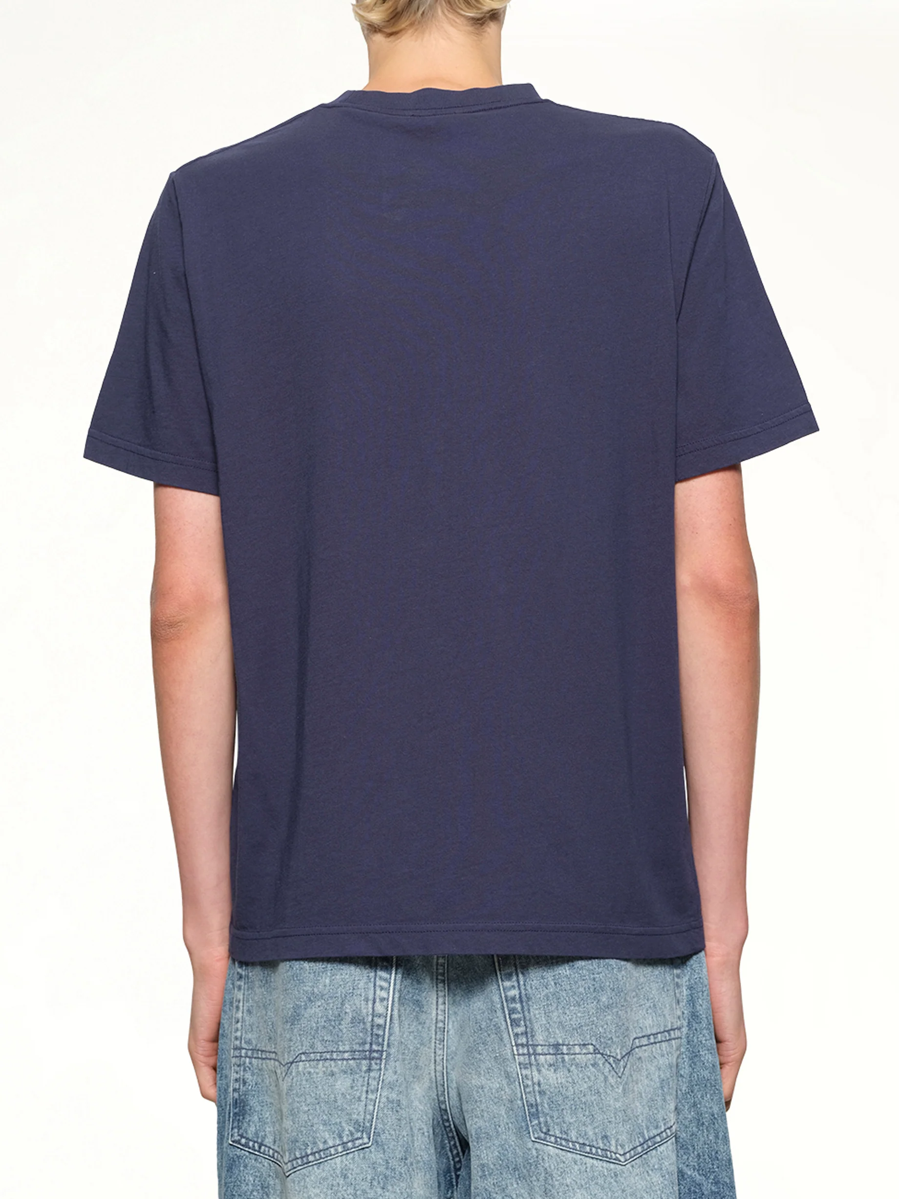 Autry x Maison Kitsune T-Shirt in Blue - Image 5