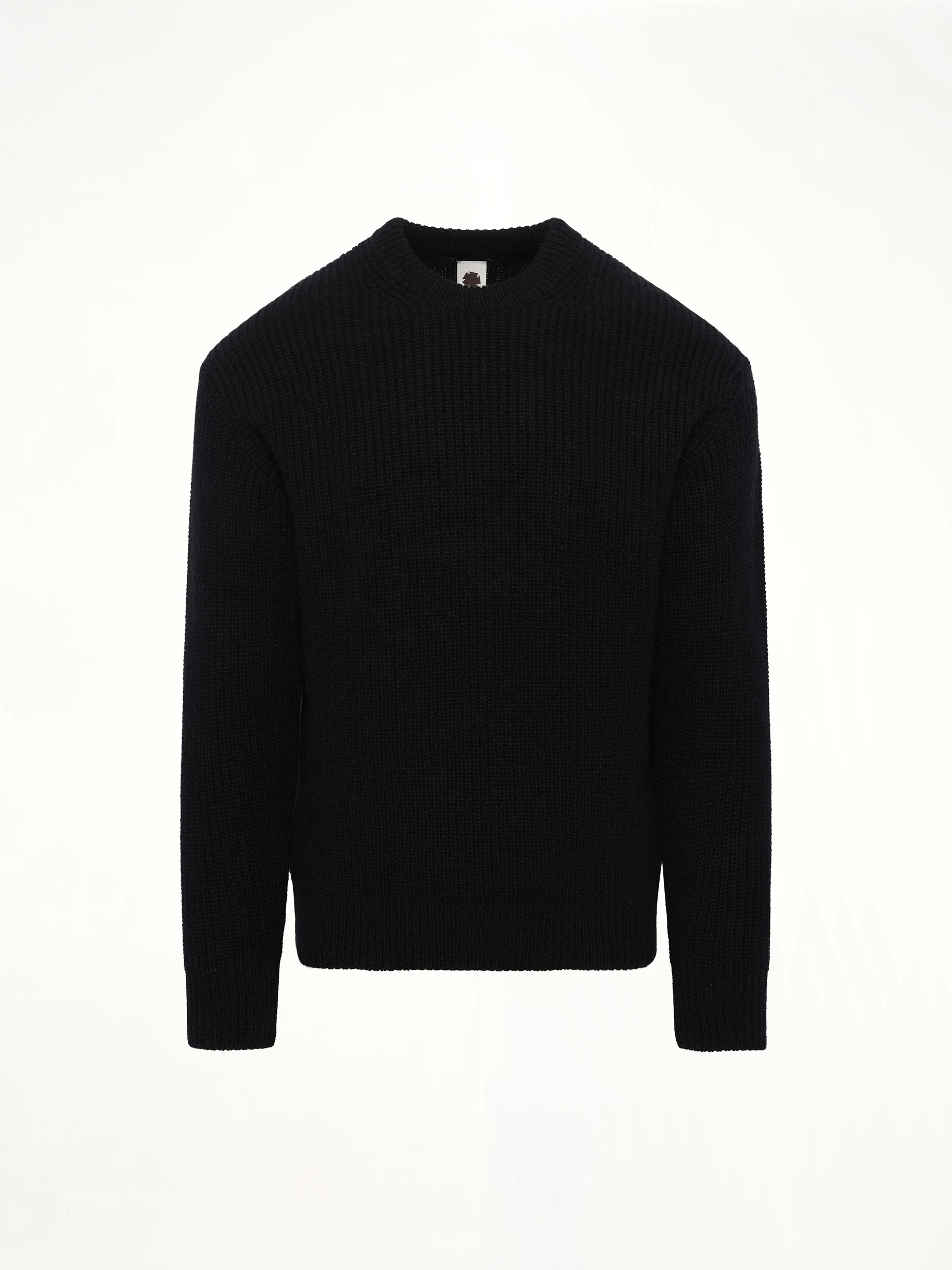 Baby Alpaca Knit in Black - Image 2