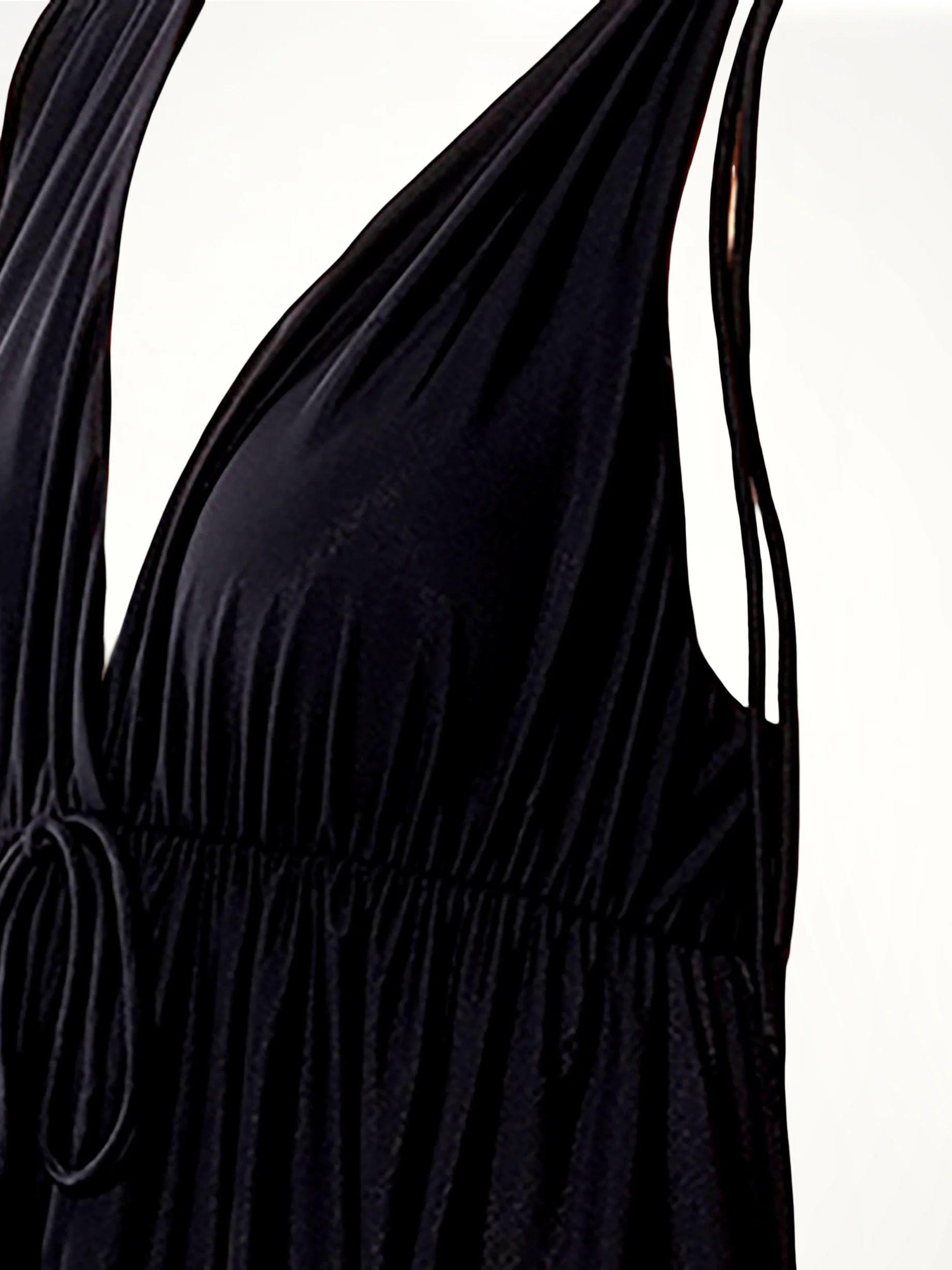 Babydoll Top in Black - Image 3