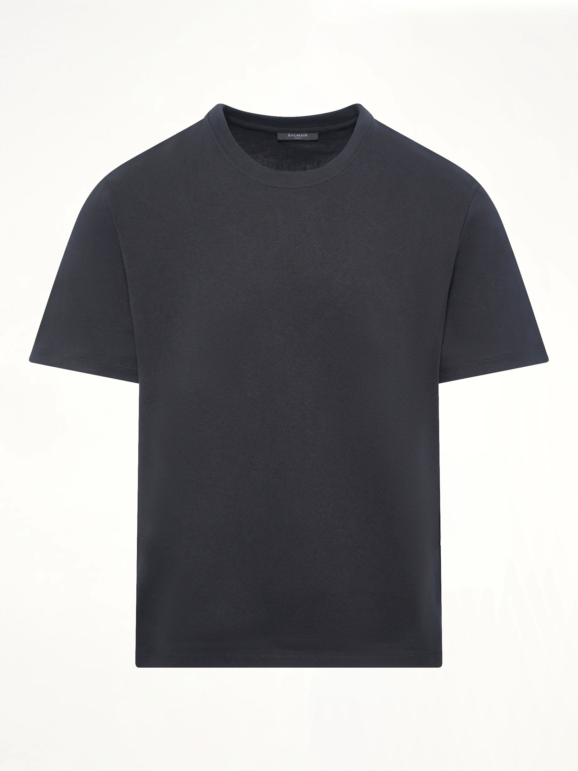Back College Emblem T-Shirt in Black/White - Image 2