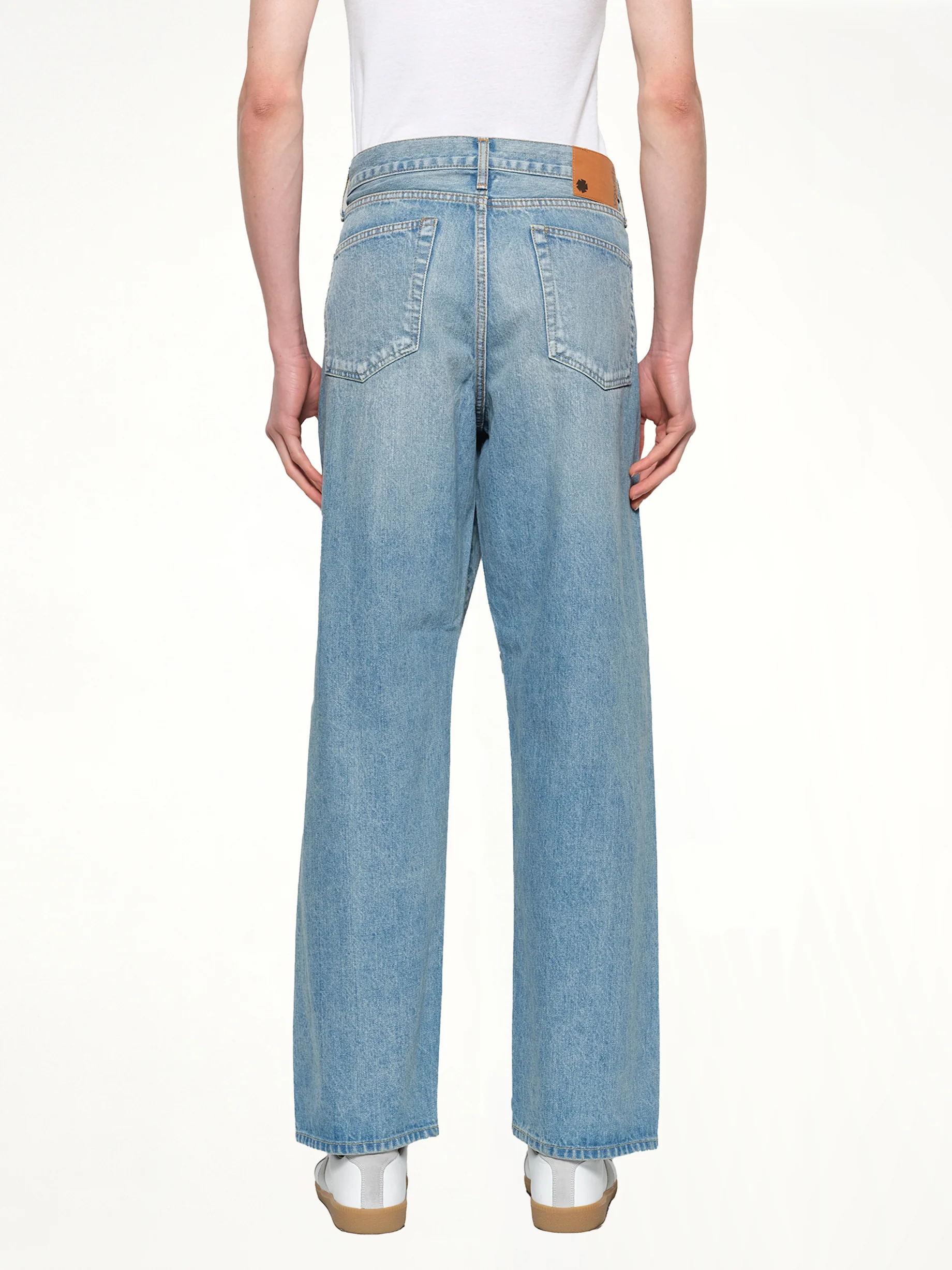 Baggy Fit Denim in Stonewashed Indigo - Image 5