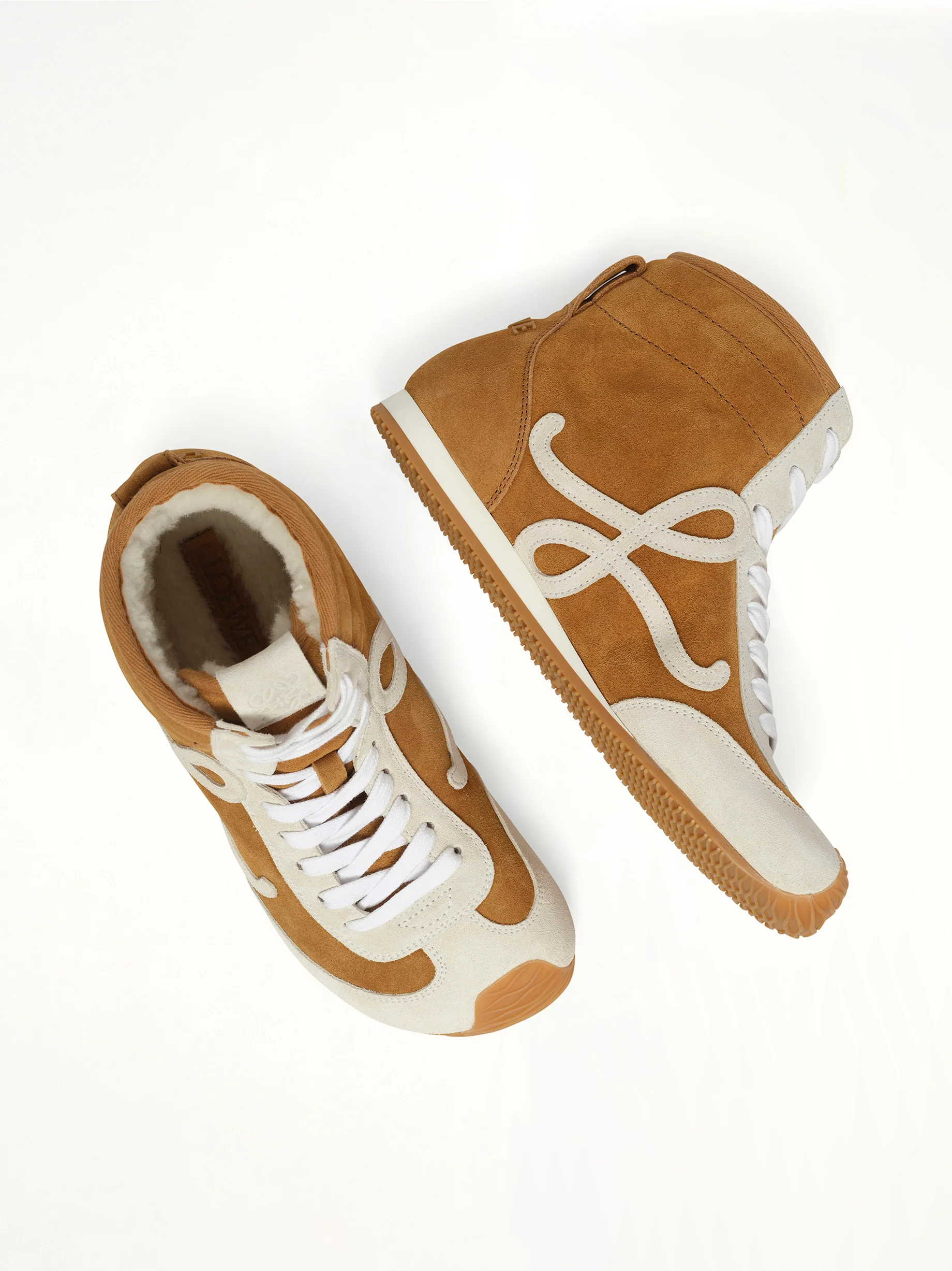 Ballet Runner 2.0 High Top in Tan/White - Image 4