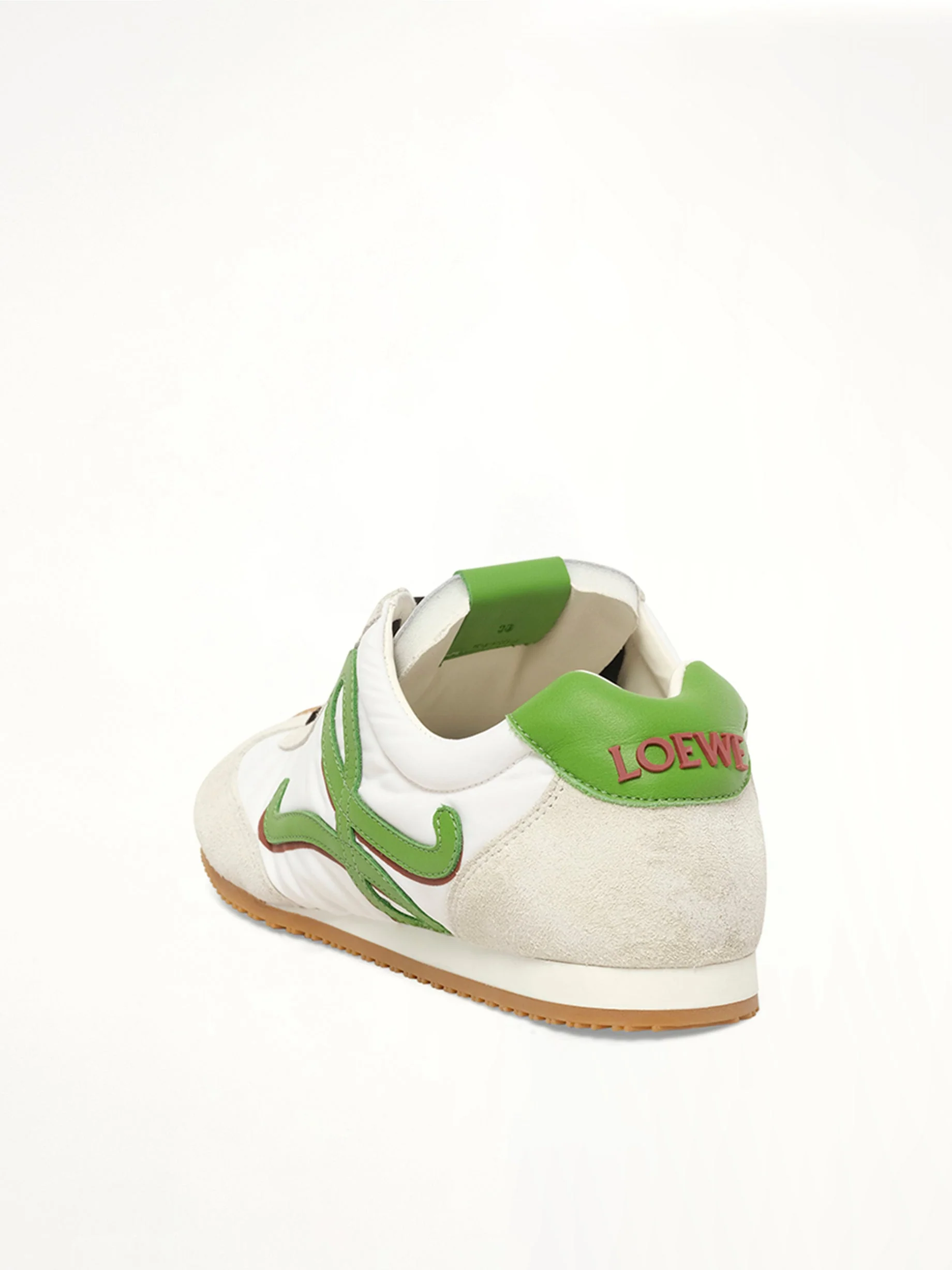 Ballet Runner 2.0 Louis Wain Sneaker in White/Green - Image 3