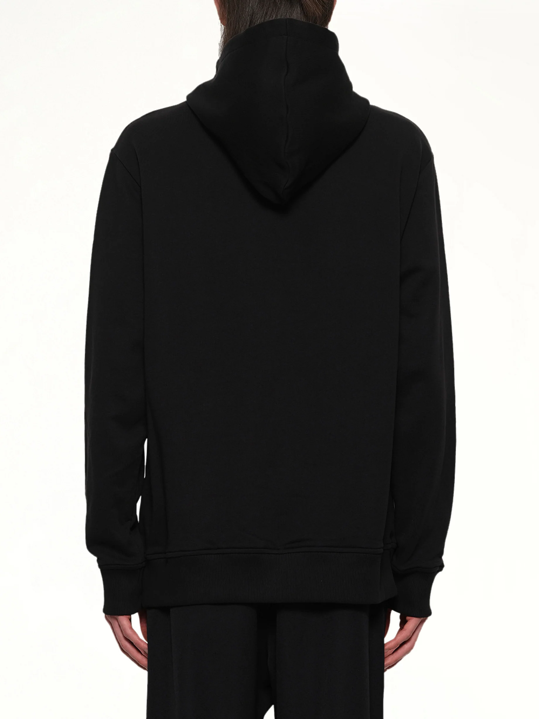 Balmain Chian Logo Hoodie in Black/Gold - Image 5