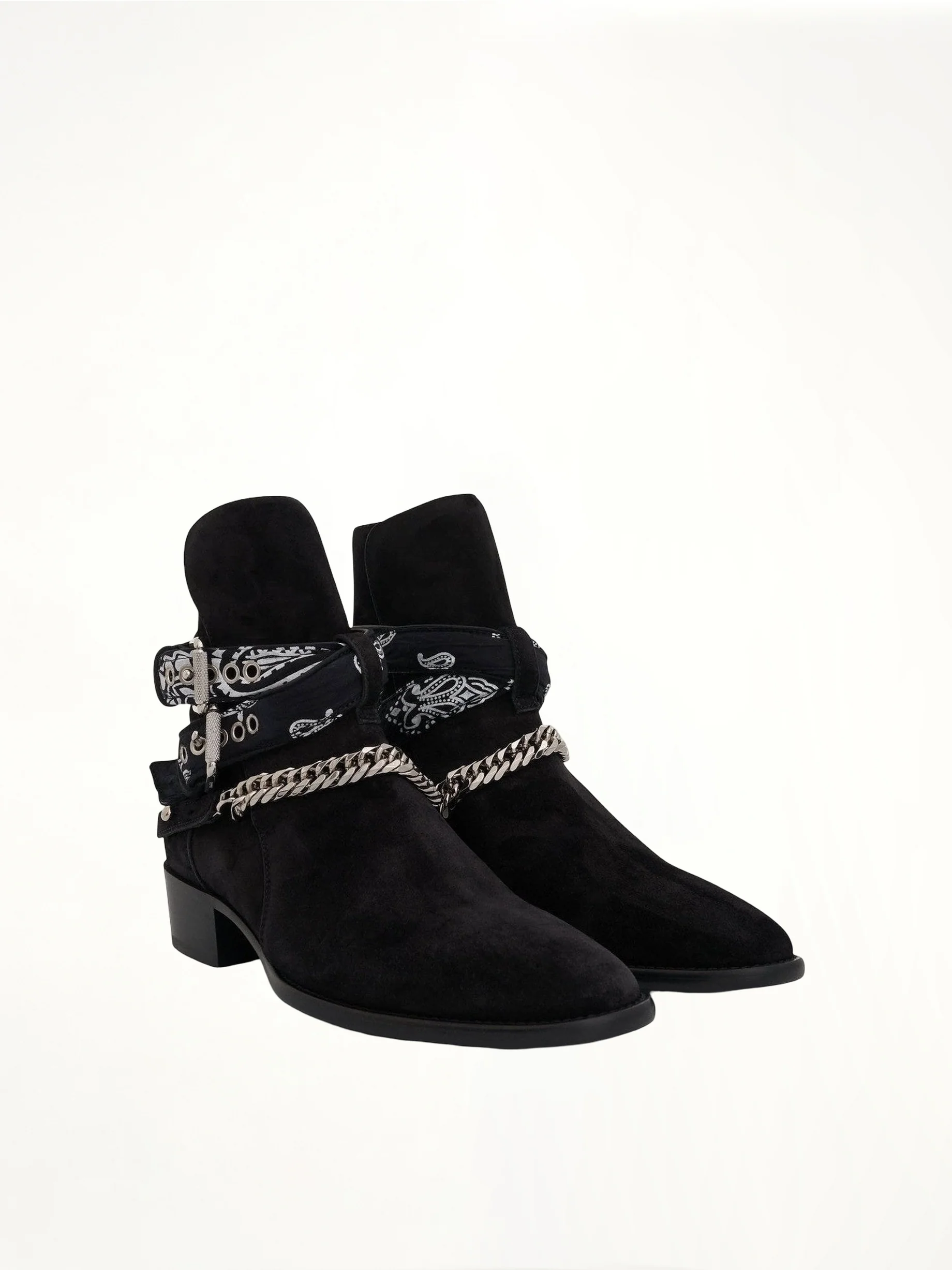 Bandana Boots in Black - Image 2