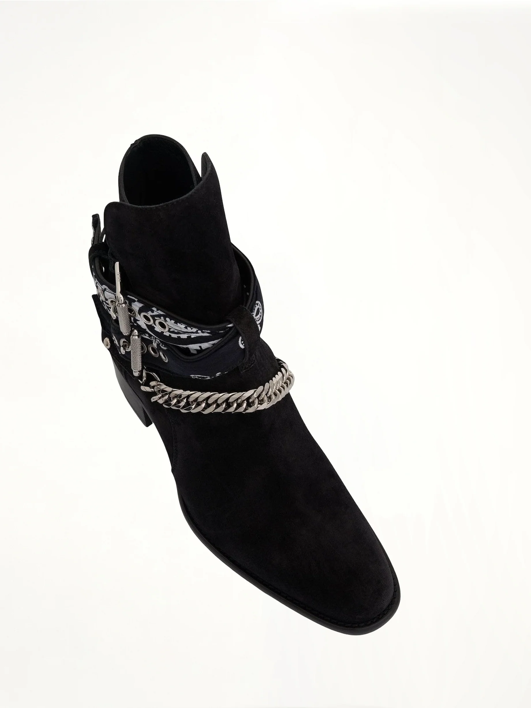 Bandana Boots in Black - Image 4