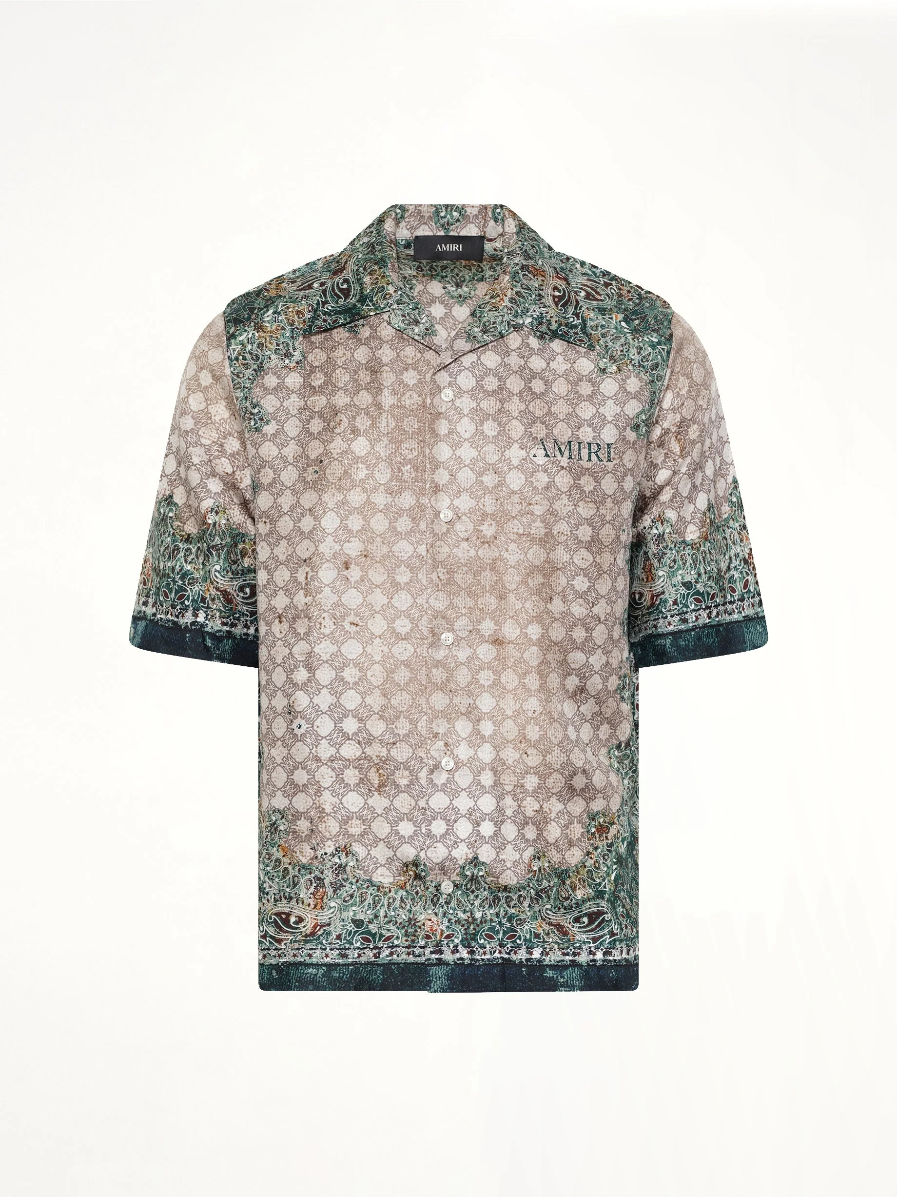 Bandana Bowling Shirt in Multicolour - Image 2