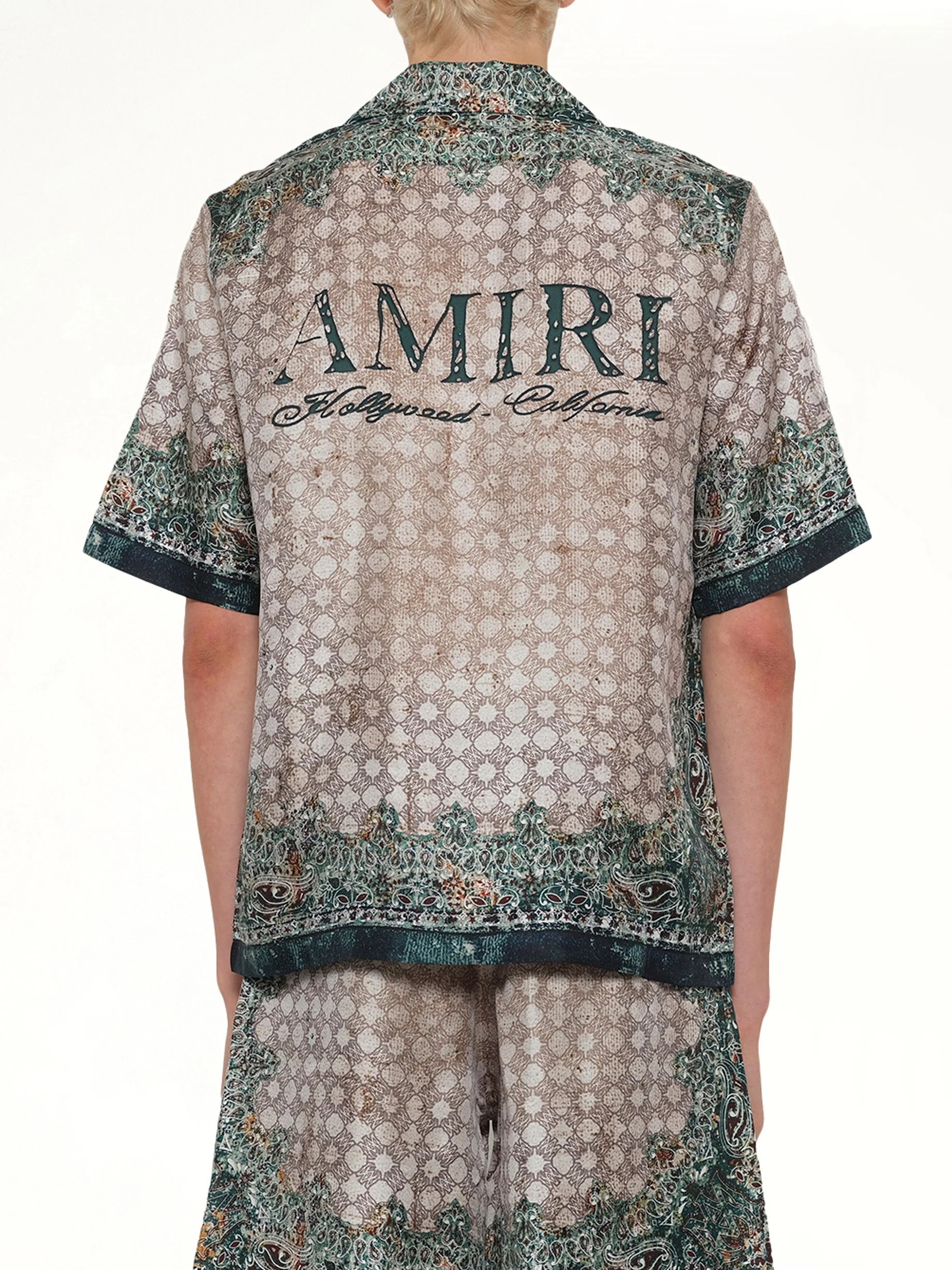 Bandana Bowling Shirt in Multicolour - Image 5