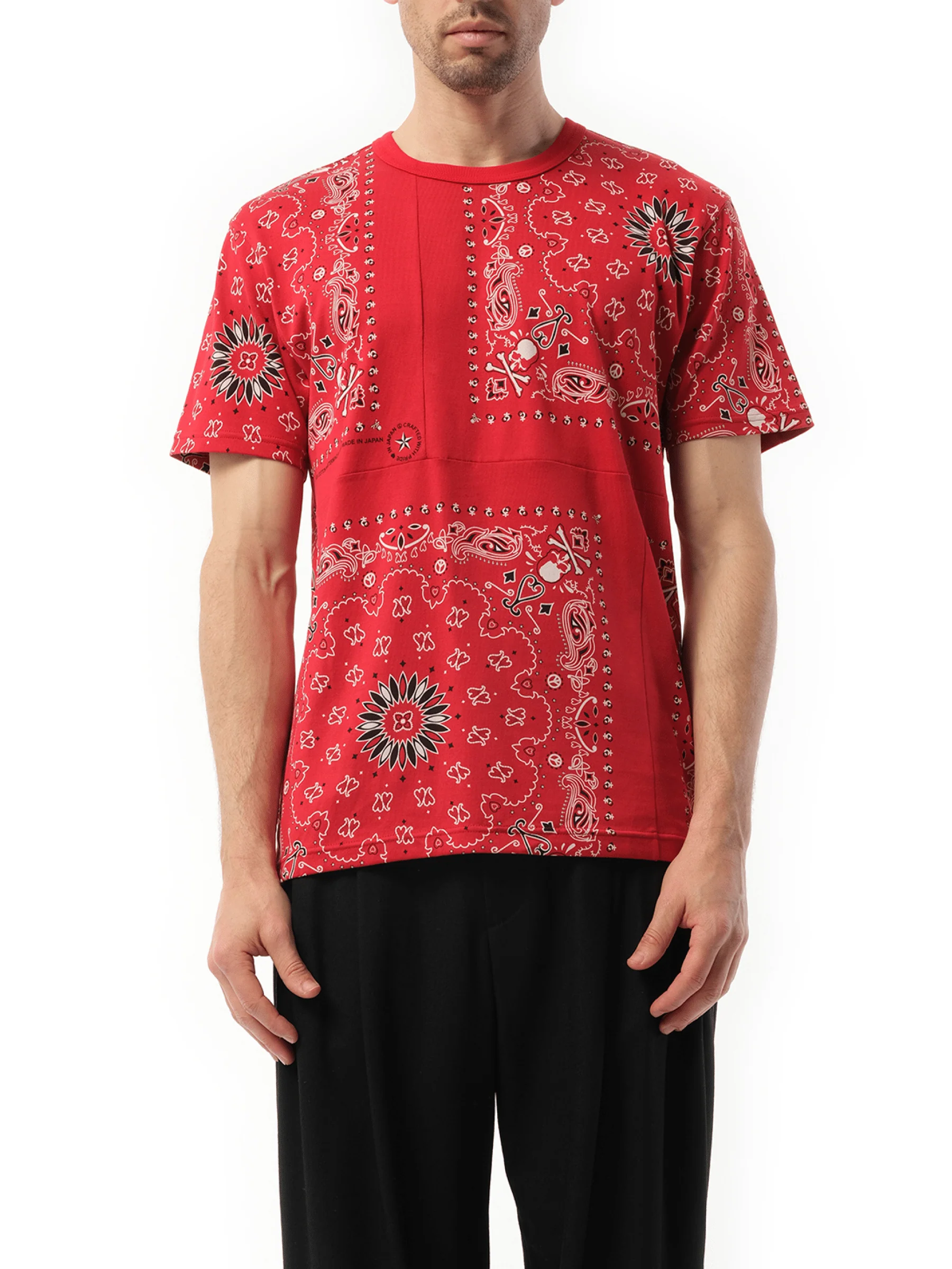 Bandana Logo T-Shirt in Red