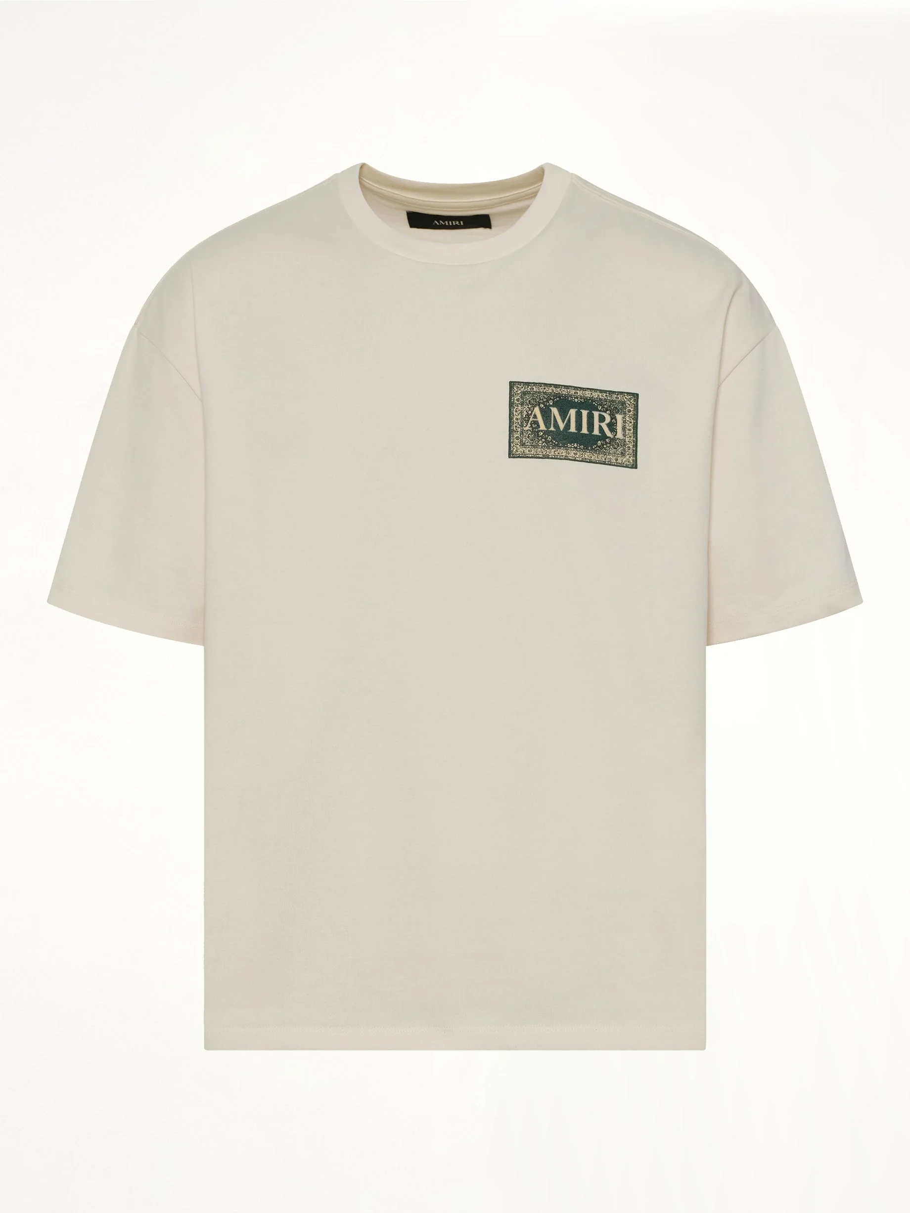 Bandana Oversized T-Shirt in Ivory - Image 2