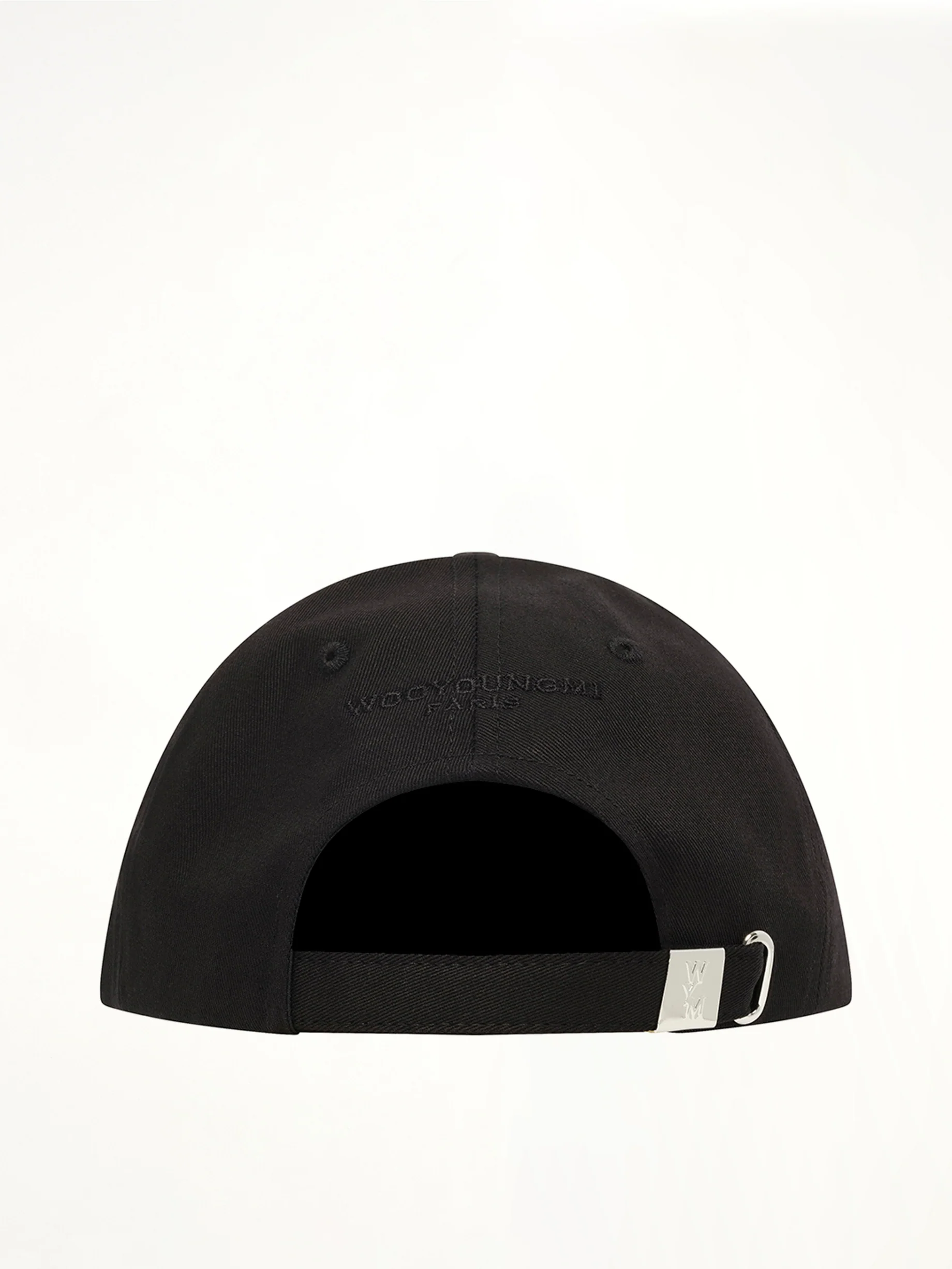 Baseball Logo Cap in Black - Image 3