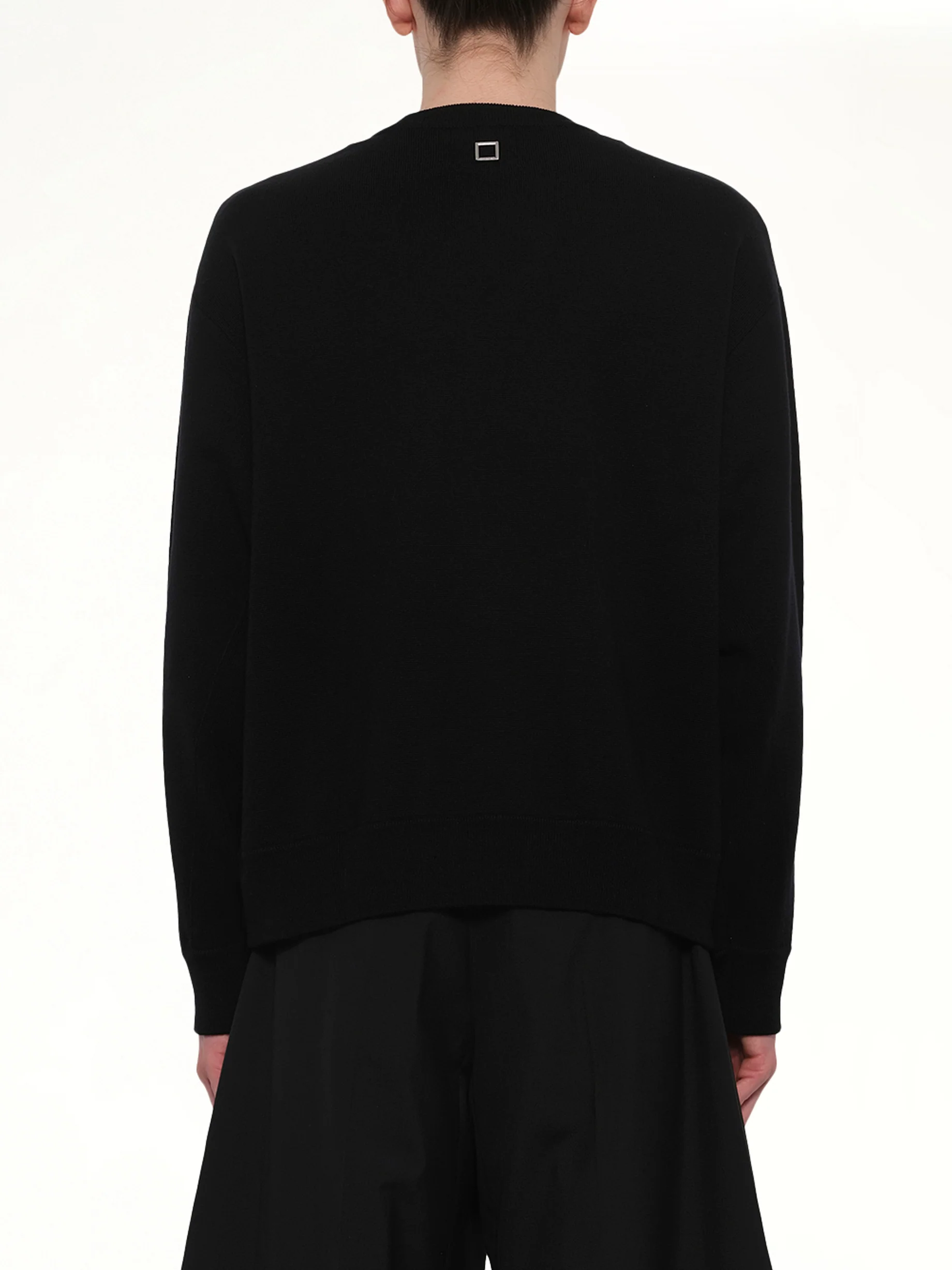 Baseball Logo Sweater in Black - Image 5