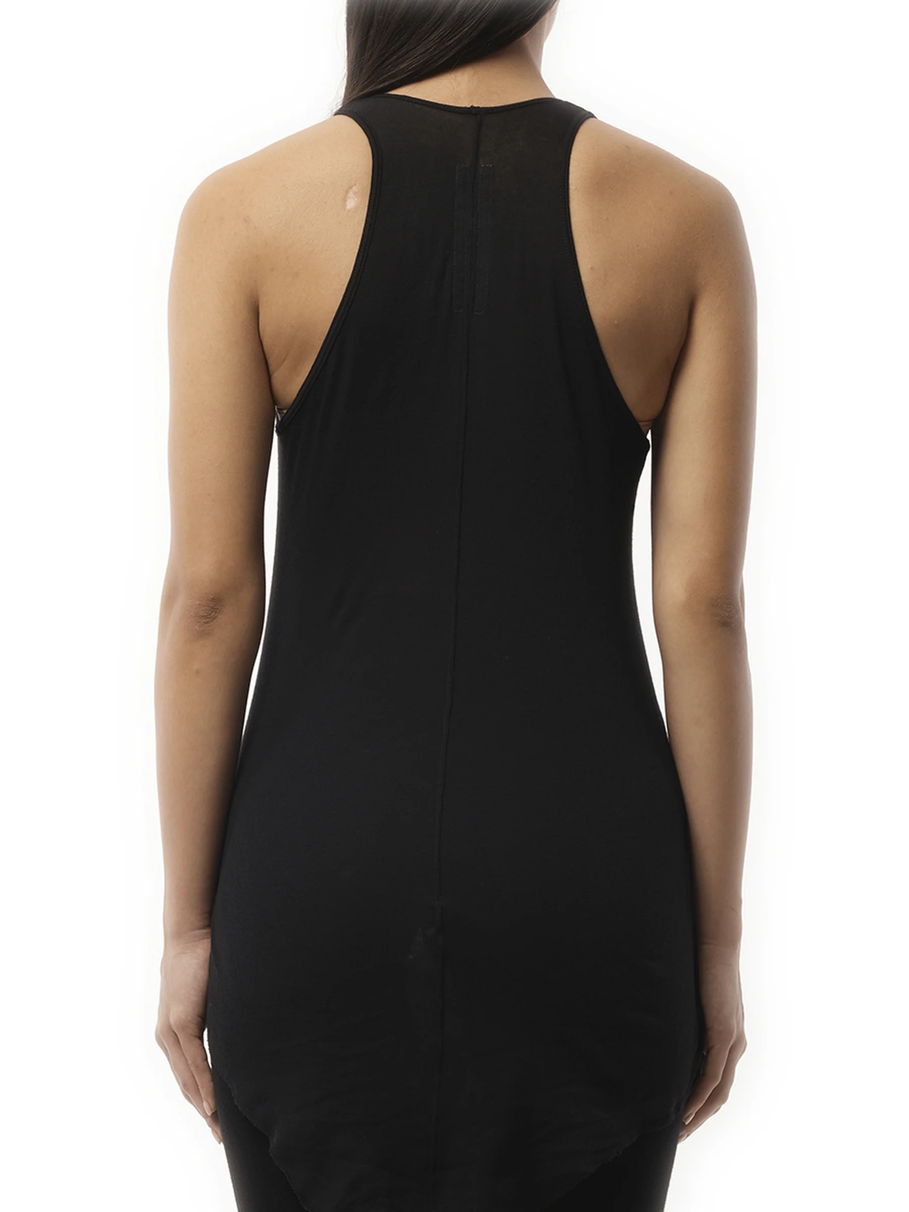 Basic Rib Tank Top in Black - Image 6