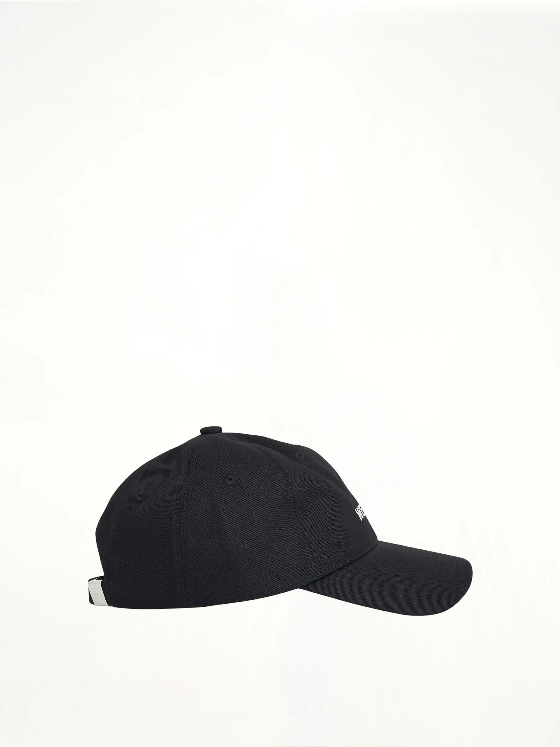Basic Small Logo Cap in Black - Image 2
