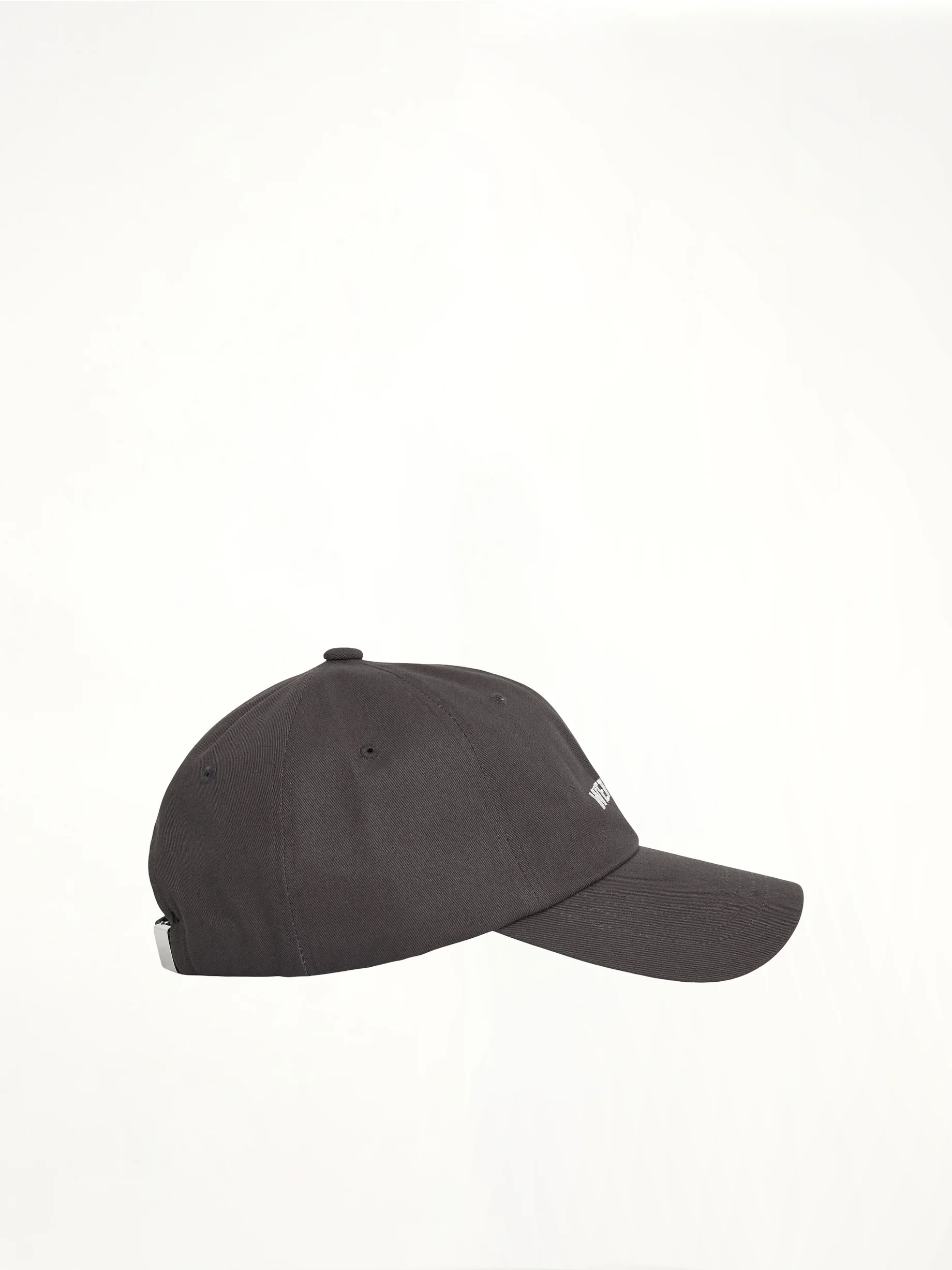 Basic Small Logo Cap in Charcoal - Image 2
