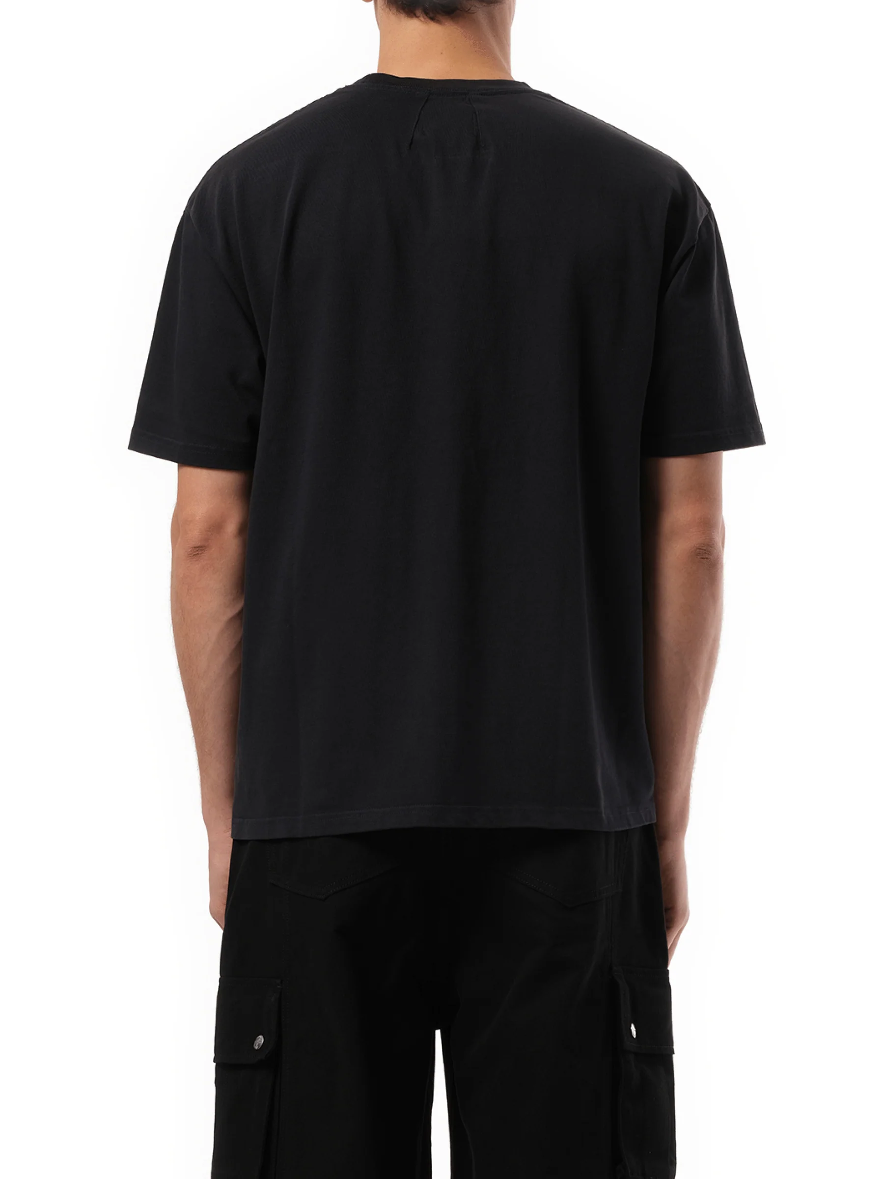 Bay of Angels Yacht T-Shirt in Vintage Black - Image 6