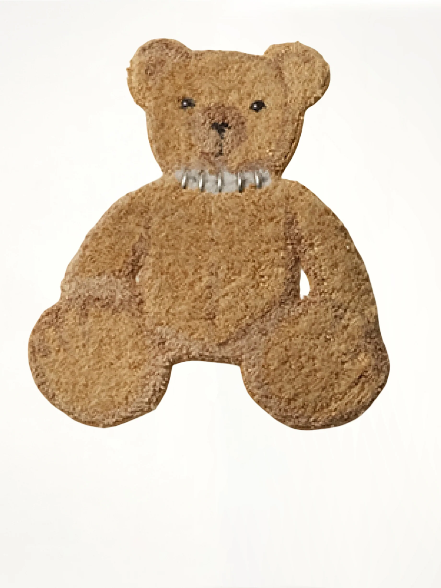 Bear in Mind Sweatshirt in Off White/Brown - Image 3