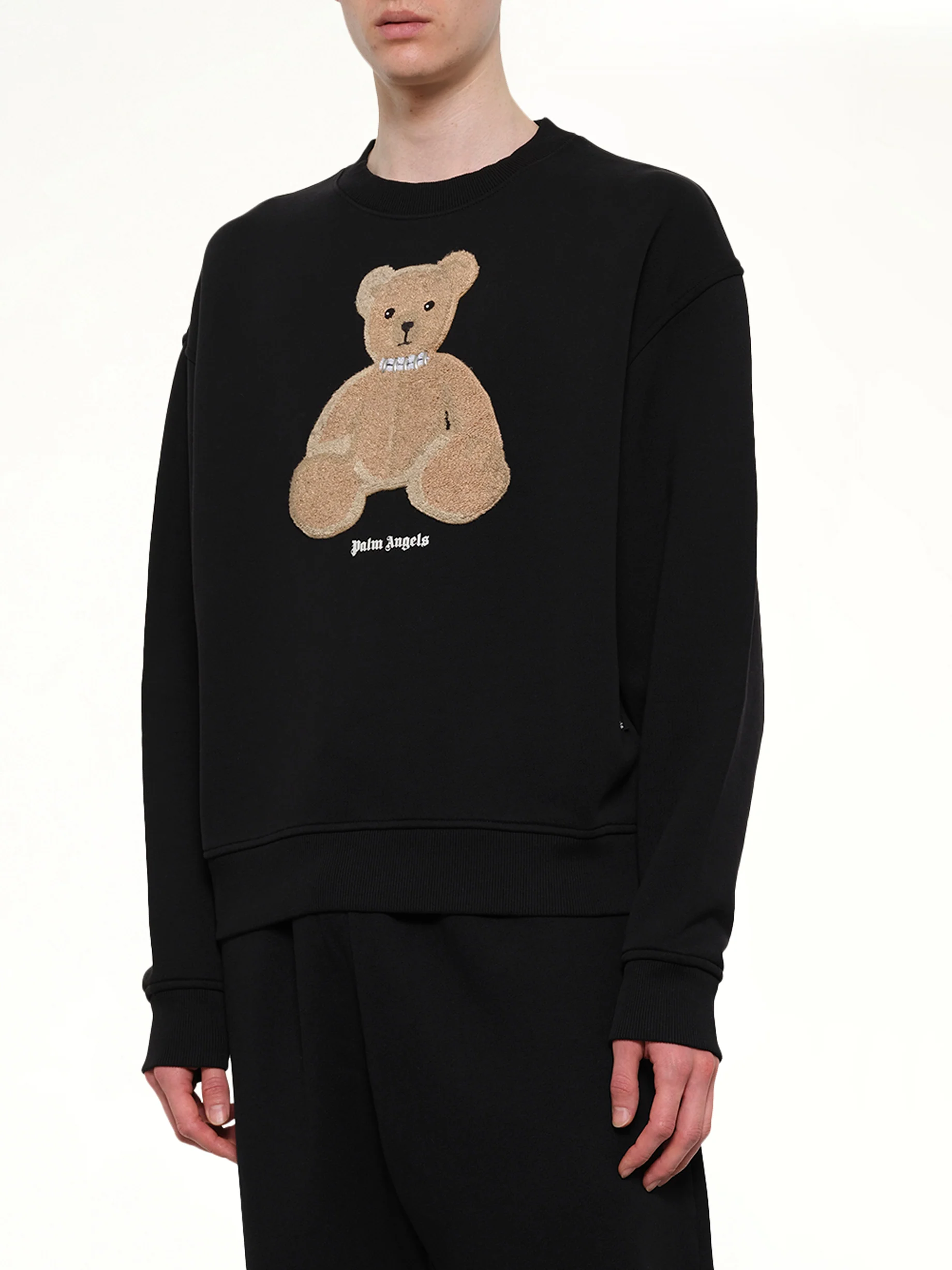 Bear Regular Sweatshirt in Black/Brown - Image 6