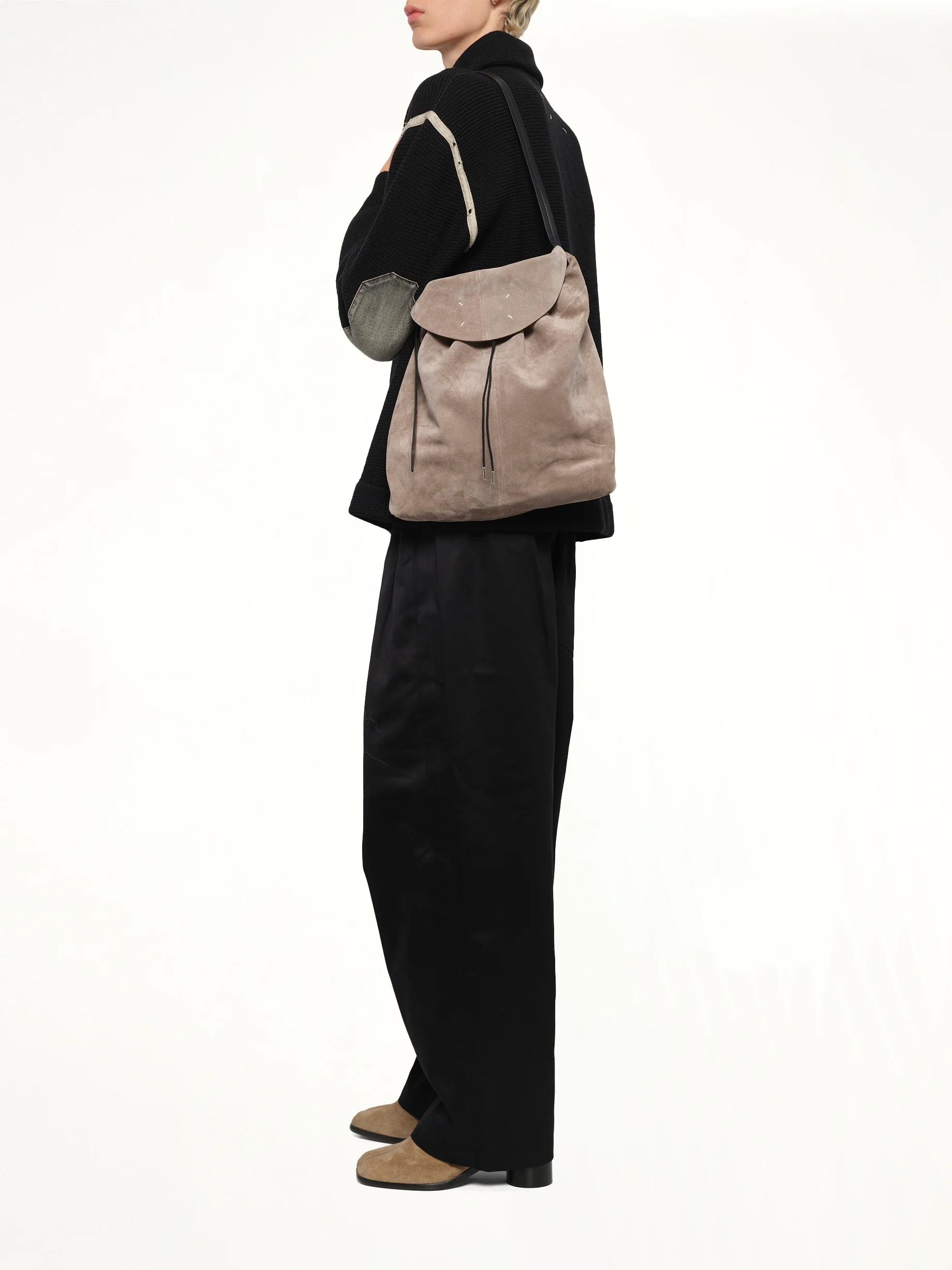 Belt Bag Hobo Small in Brown - Image 4