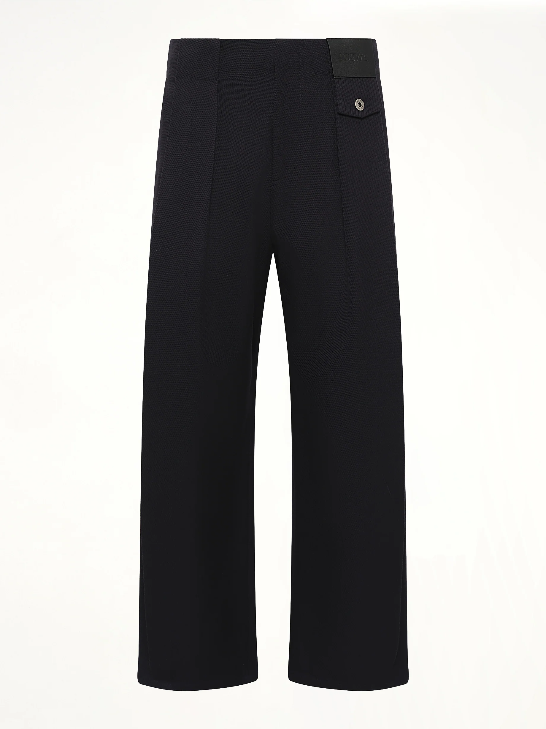 Belted Trouser AF in Dark Navy Blue - Image 2