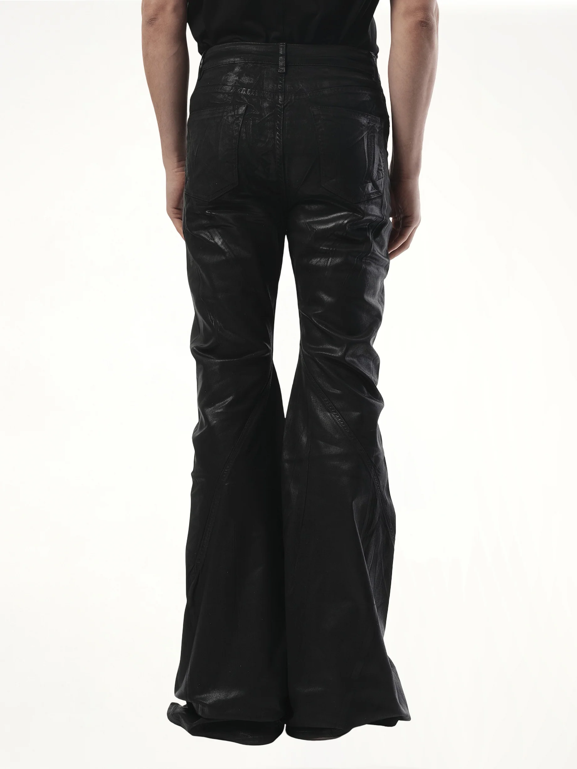 Bias Bootcut in Black - Image 6