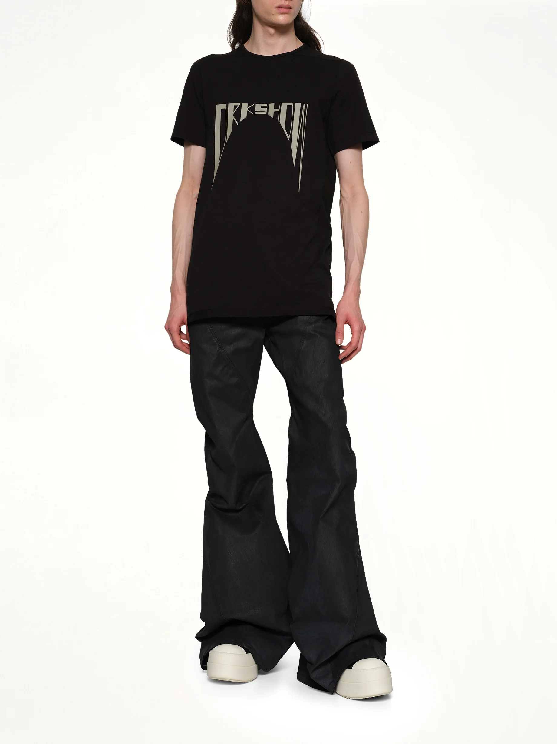 Bias Bootcut in Black Wax - Image 4