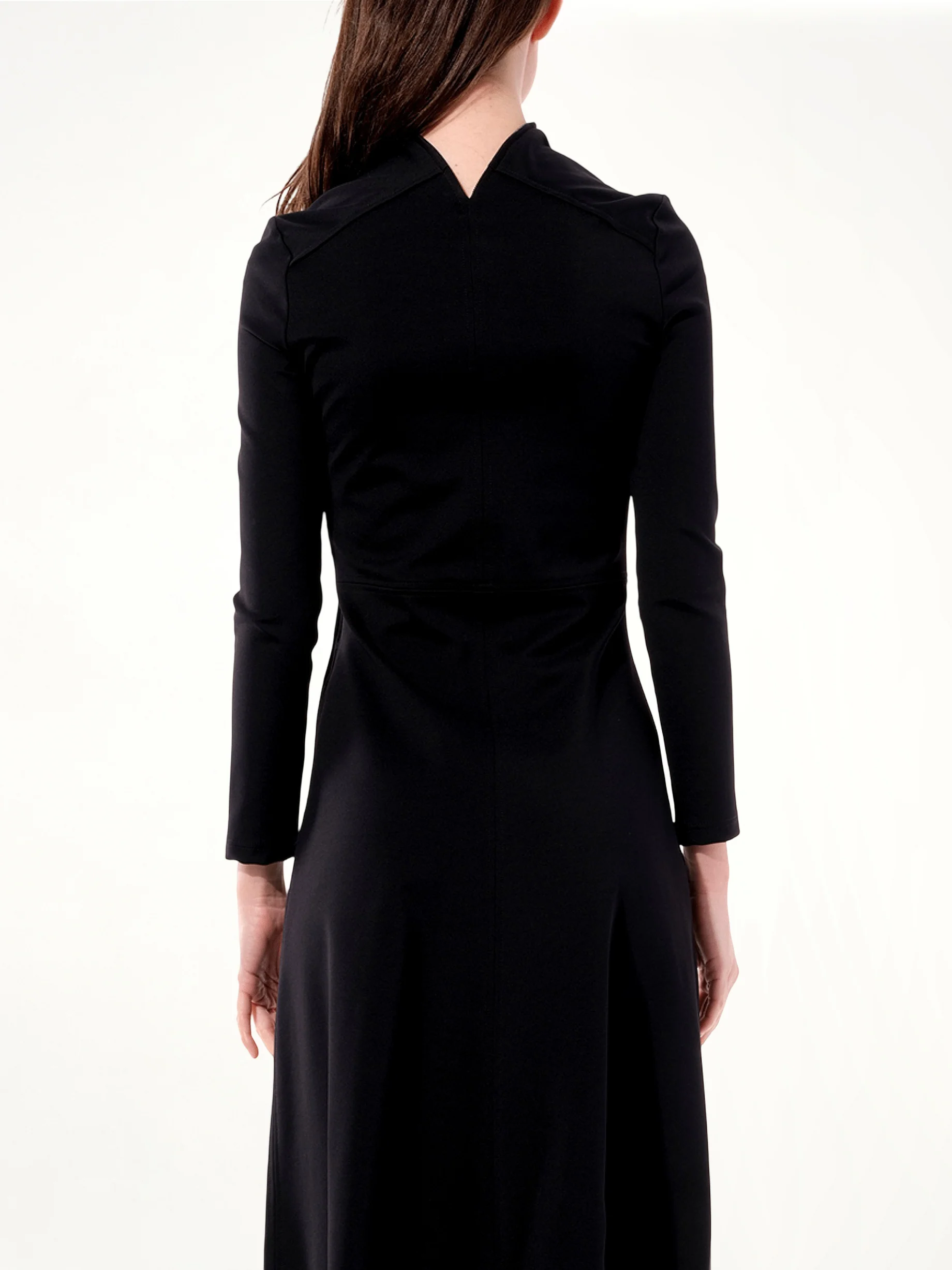 Bijou Skater Dress in Black - Image 6