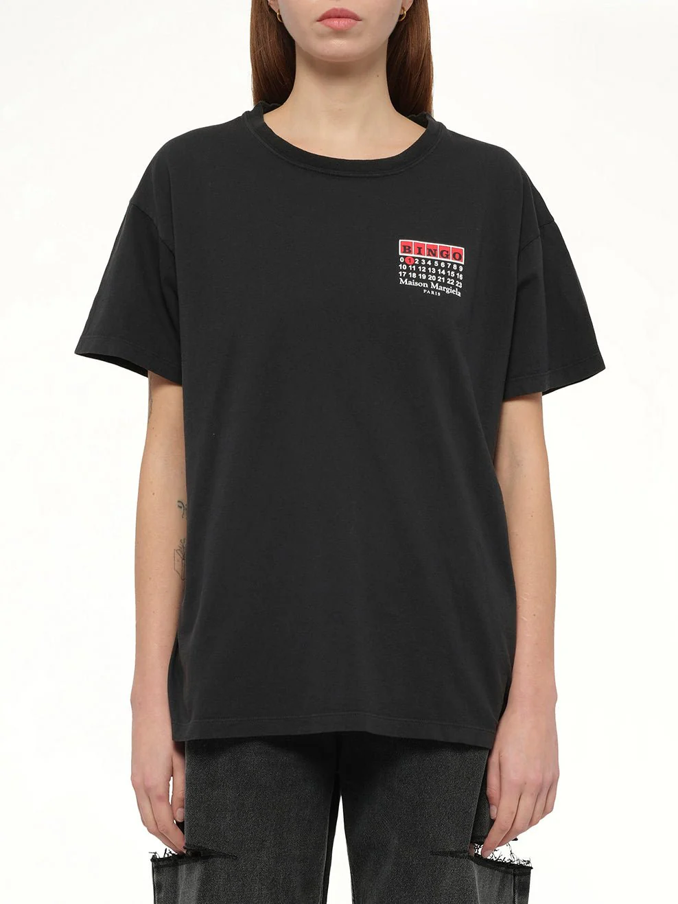 "Bingo" T-Shirt in Carbon